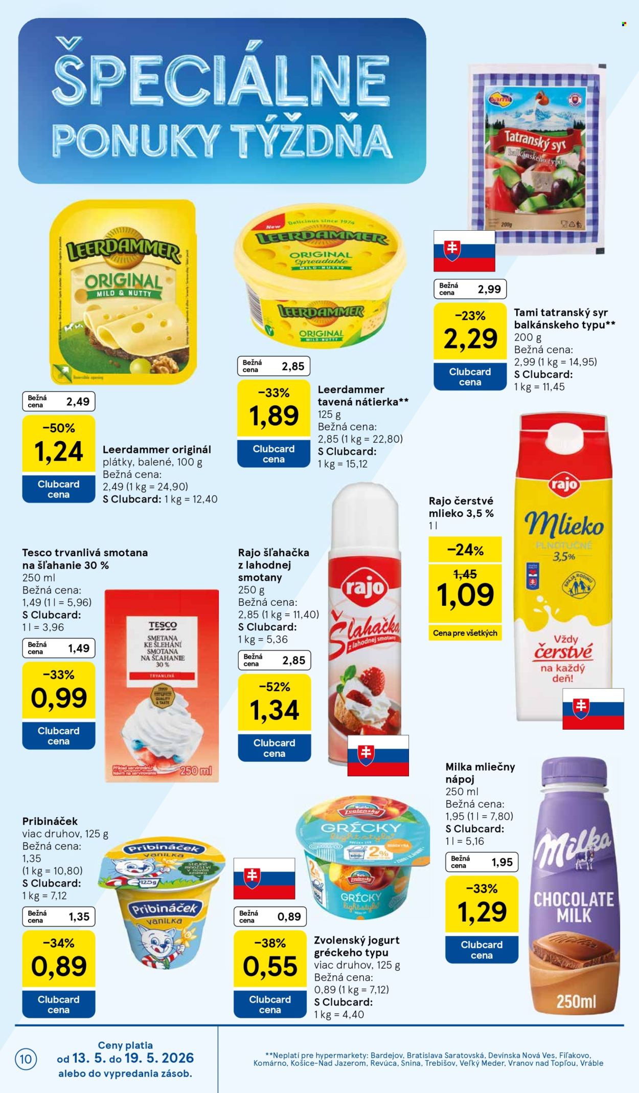 Leták TESCO - 13.5.2026 - 19.5.2026. Strana 10
