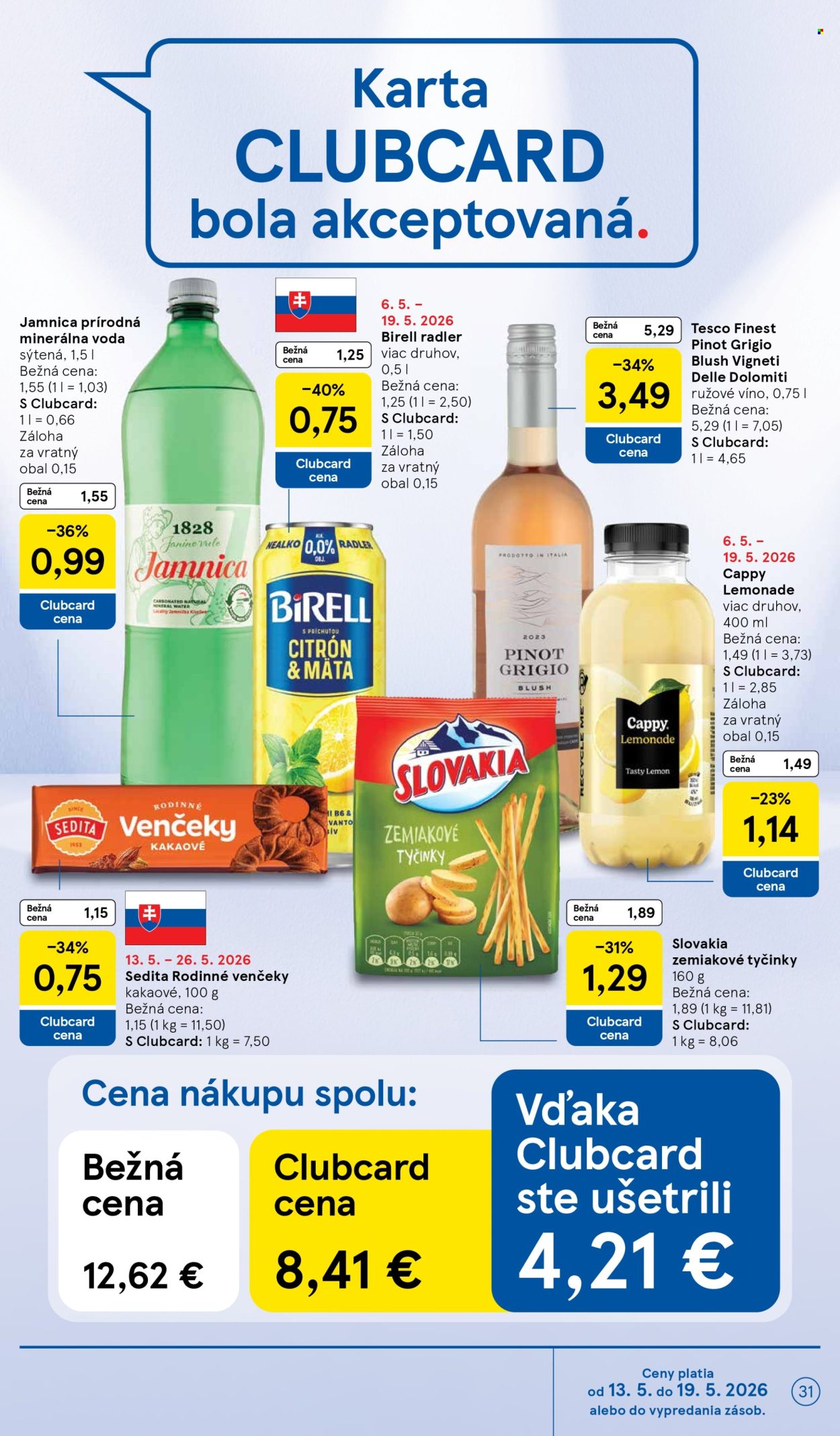 Leták TESCO - 13.5.2026 - 19.5.2026. Strana 31