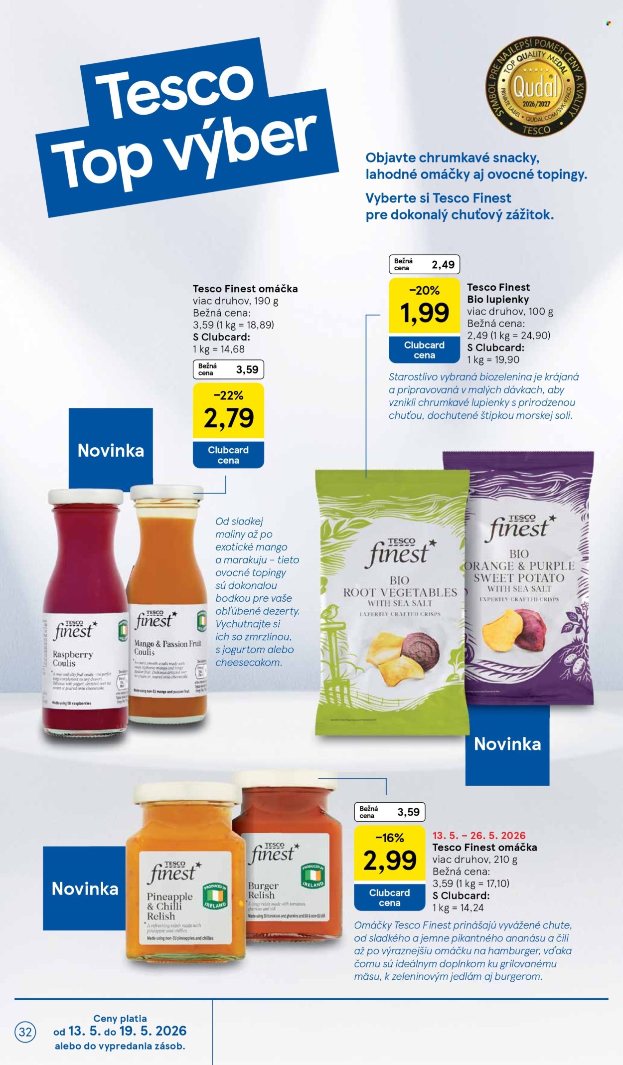 Leták TESCO - 13.5.2026 - 19.5.2026. Strana 32