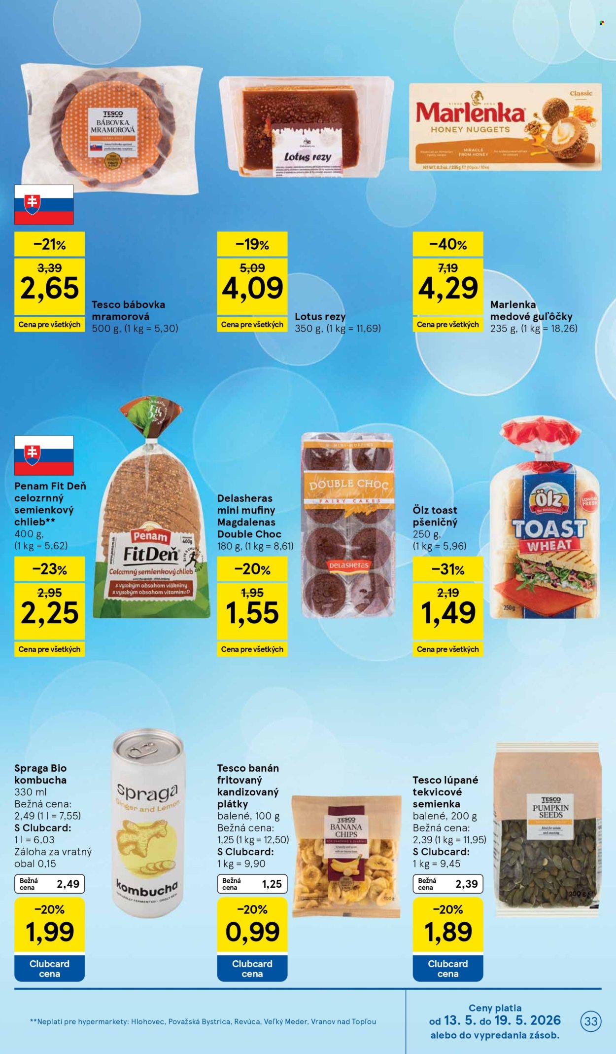 Leták TESCO - 13.5.2026 - 19.5.2026. Strana 33