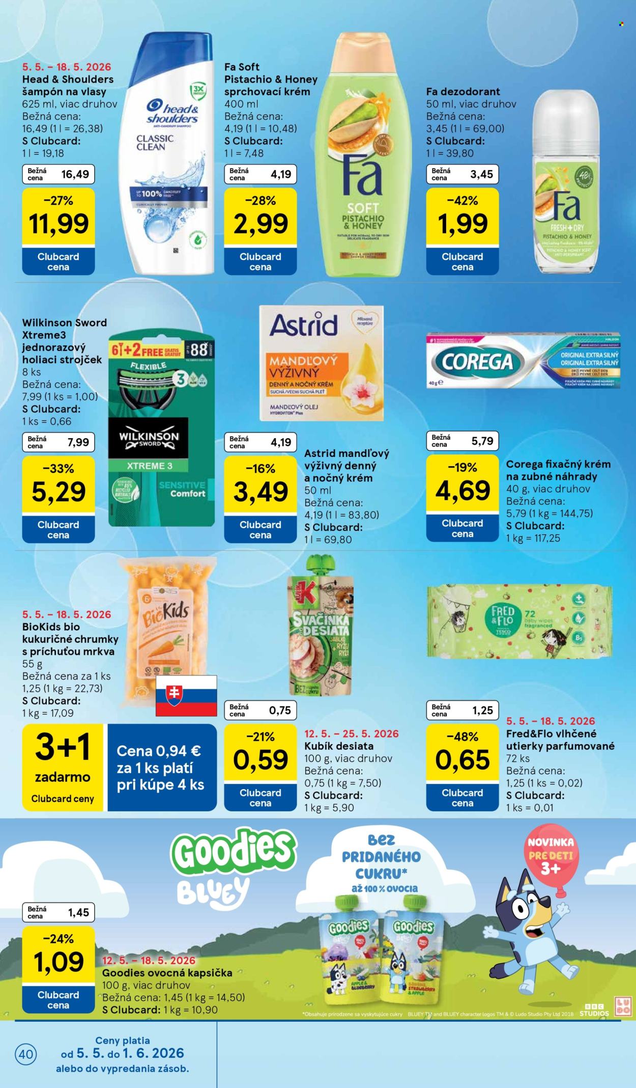 Leták TESCO - 13.5.2026 - 19.5.2026. Strana 40