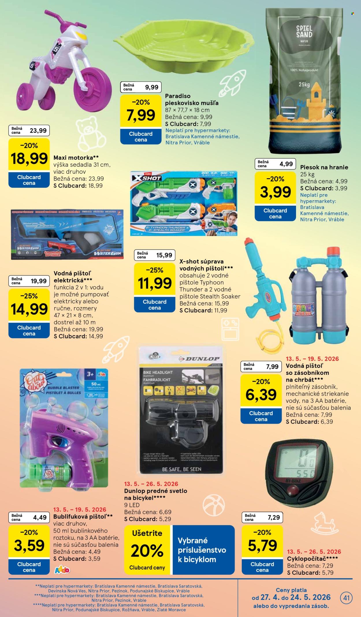 Leták TESCO - 13.5.2026 - 19.5.2026. Strana 41