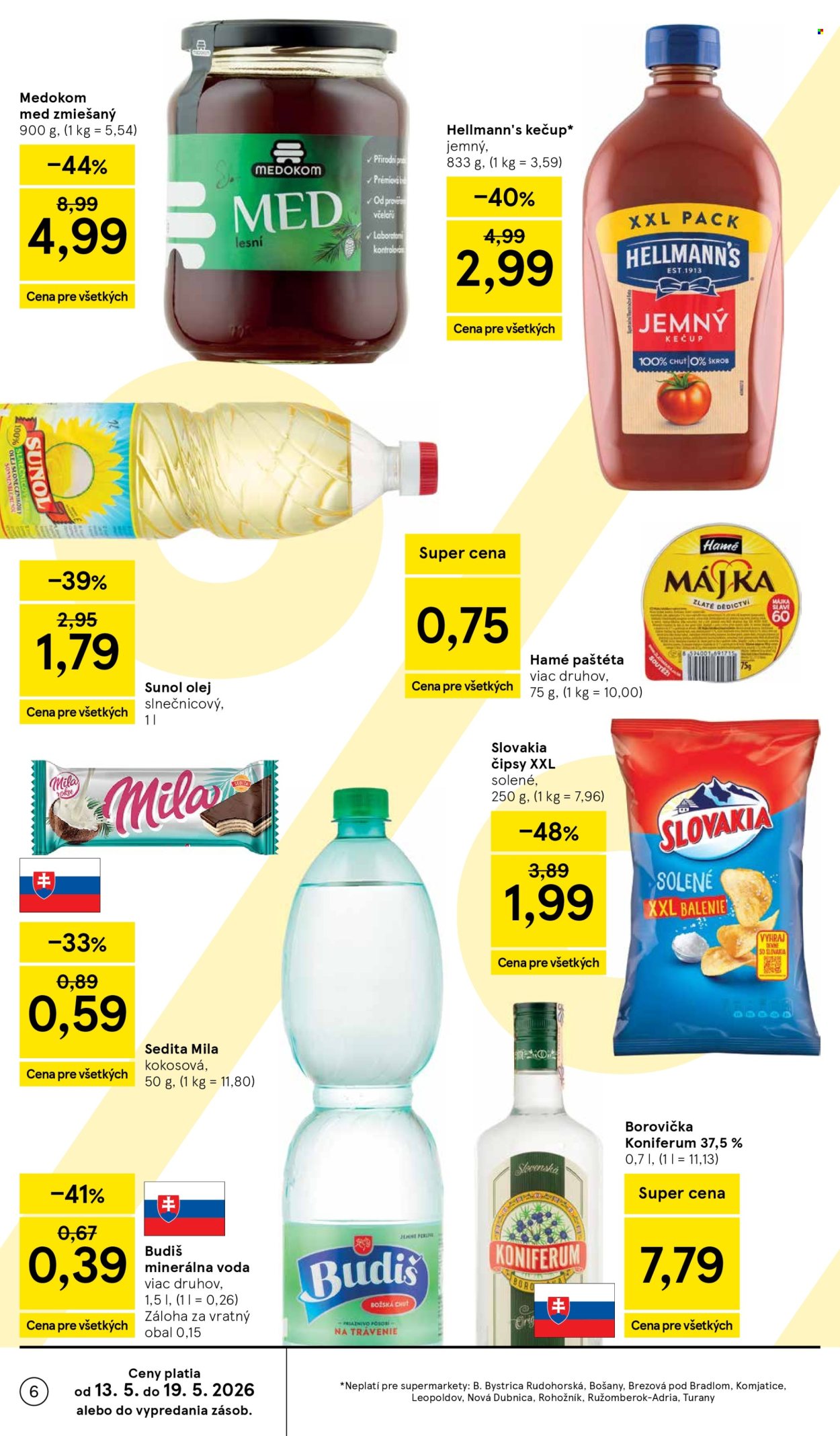 Leták TESCO supermarket - 13.5.2026 - 19.5.2026. Strana 6