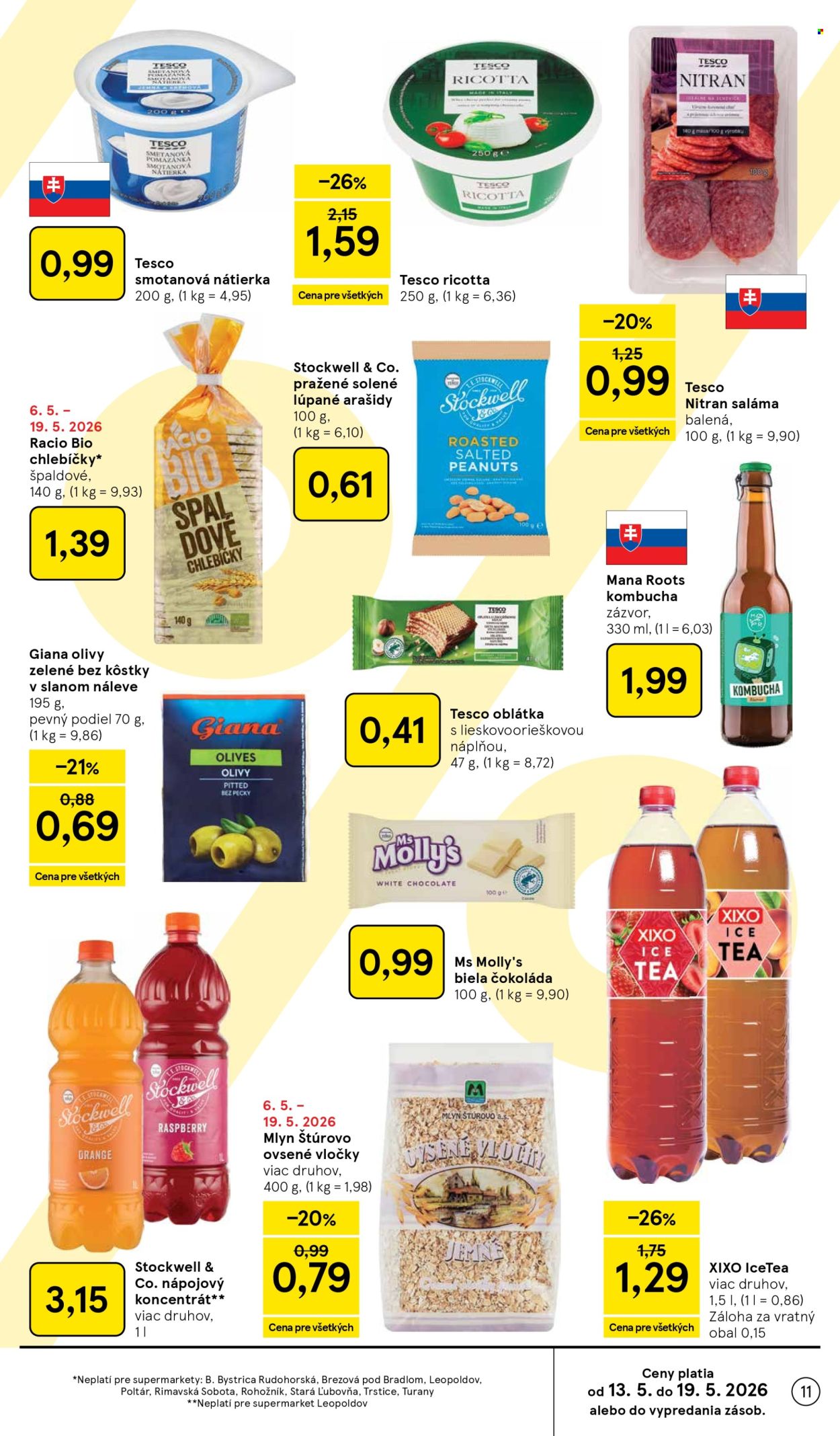 Leták TESCO supermarket - 13.5.2026 - 19.5.2026. Strana 11