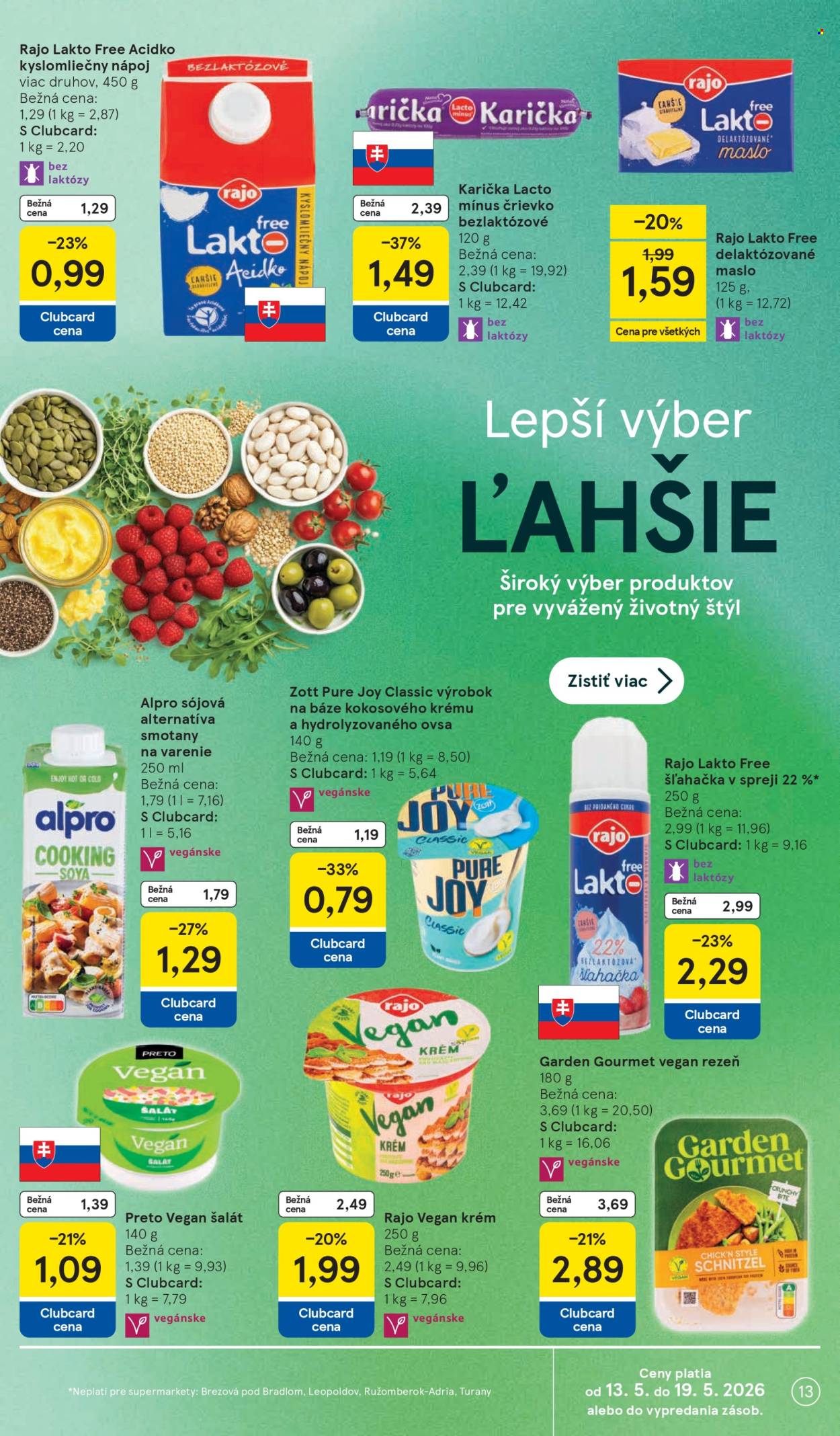 Leták TESCO supermarket - 13.5.2026 - 19.5.2026. Strana 13