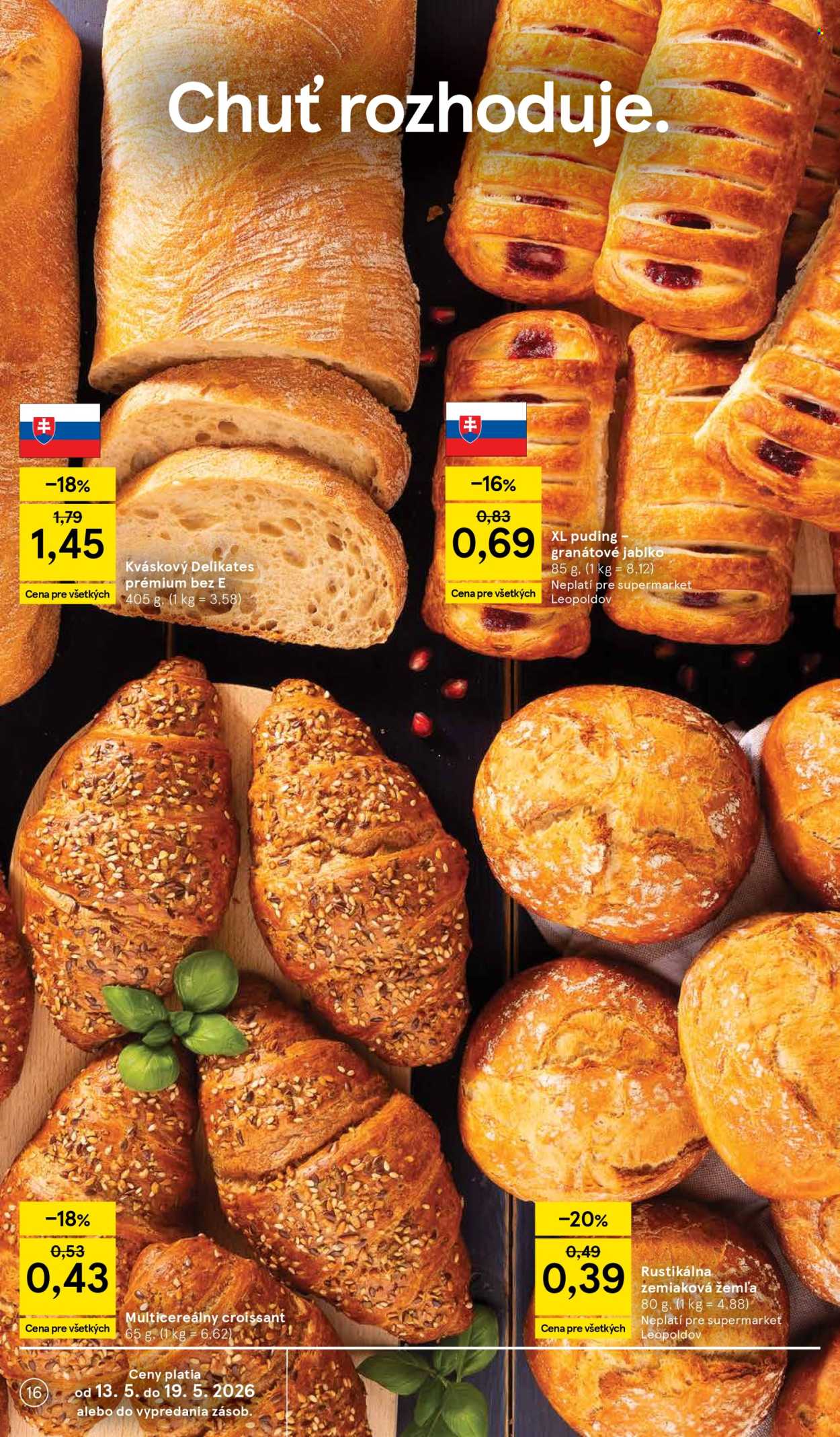 Leták TESCO supermarket - 13.5.2026 - 19.5.2026. Strana 16