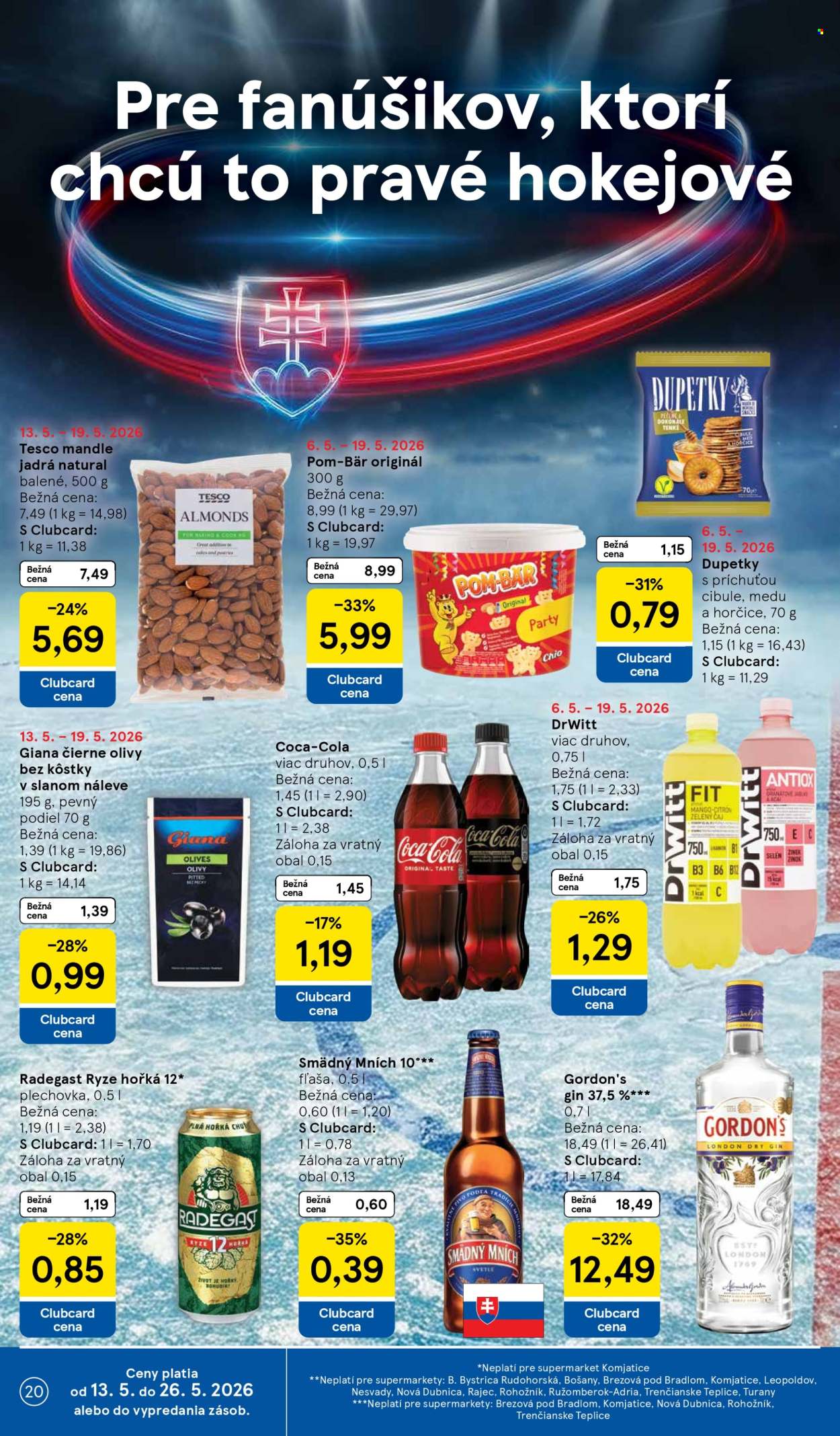 Leták TESCO supermarket - 13.5.2026 - 19.5.2026. Strana 20