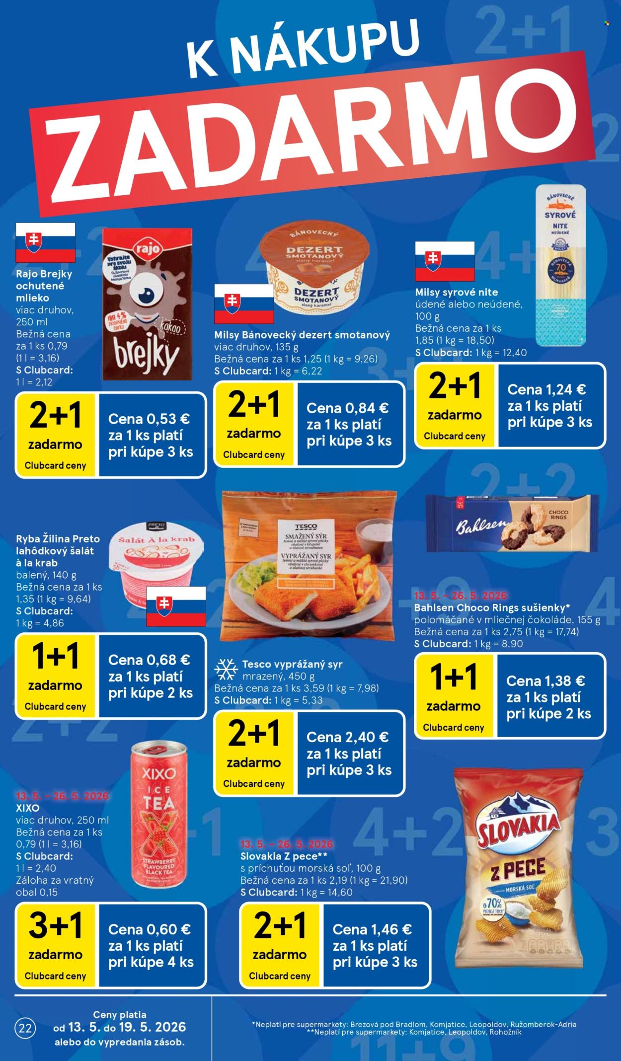 Leták TESCO supermarket - 13.5.2026 - 19.5.2026. Strana 22