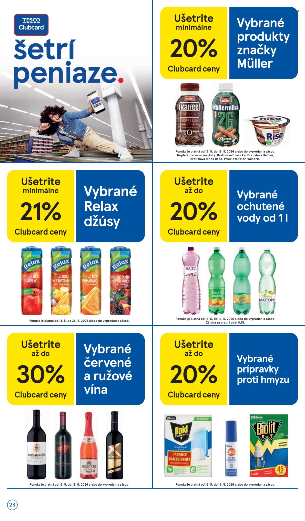 Leták TESCO supermarket - 13.5.2026 - 19.5.2026. Strana 24