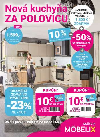 Leták Möbelix - 11.5.2026 - 7.6.2026.