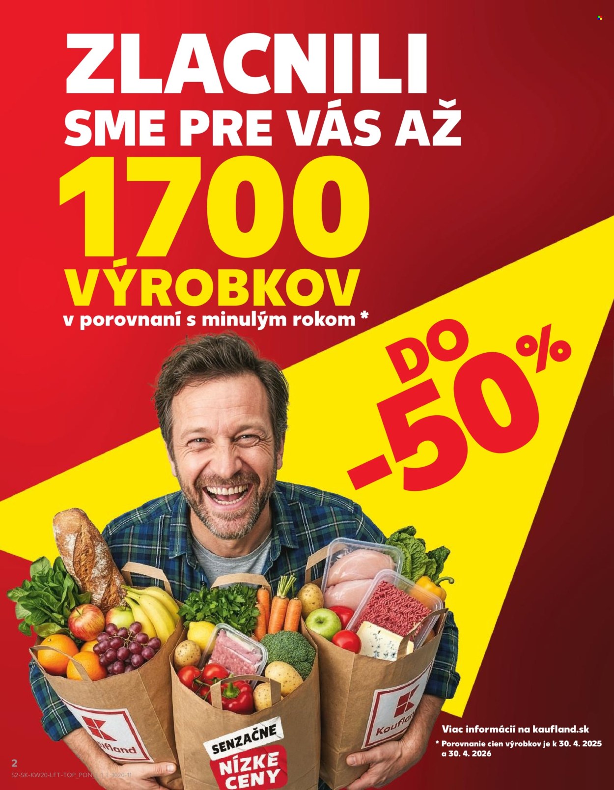 Leták Kaufland - 14.5.2026 - 20.5.2026. Strana 2