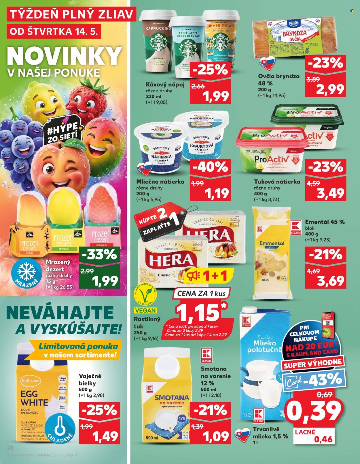 Leták Kaufland - 14.5.2026 - 20.5.2026. Strana 28