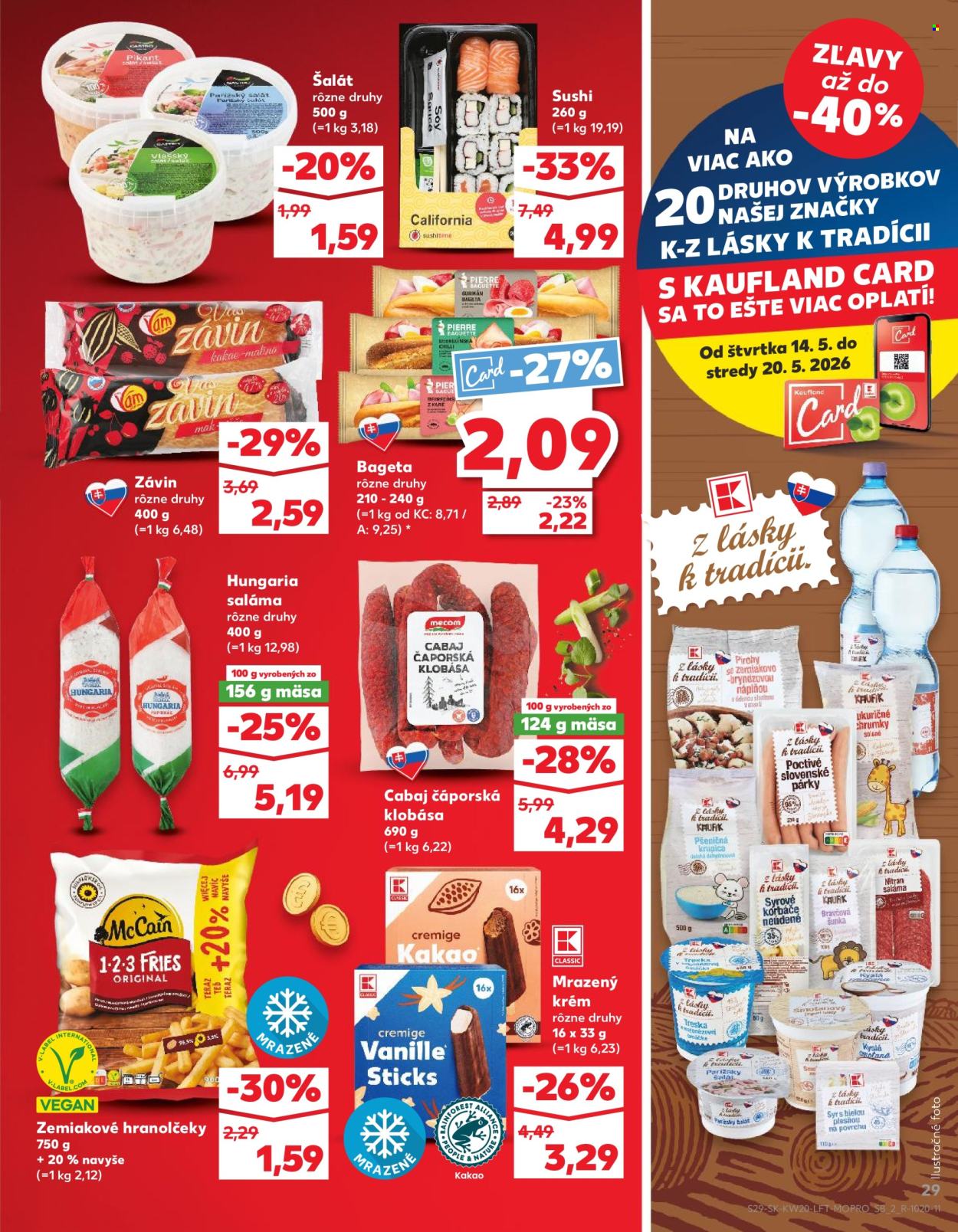 Leták Kaufland - 14.5.2026 - 20.5.2026. Strana 29