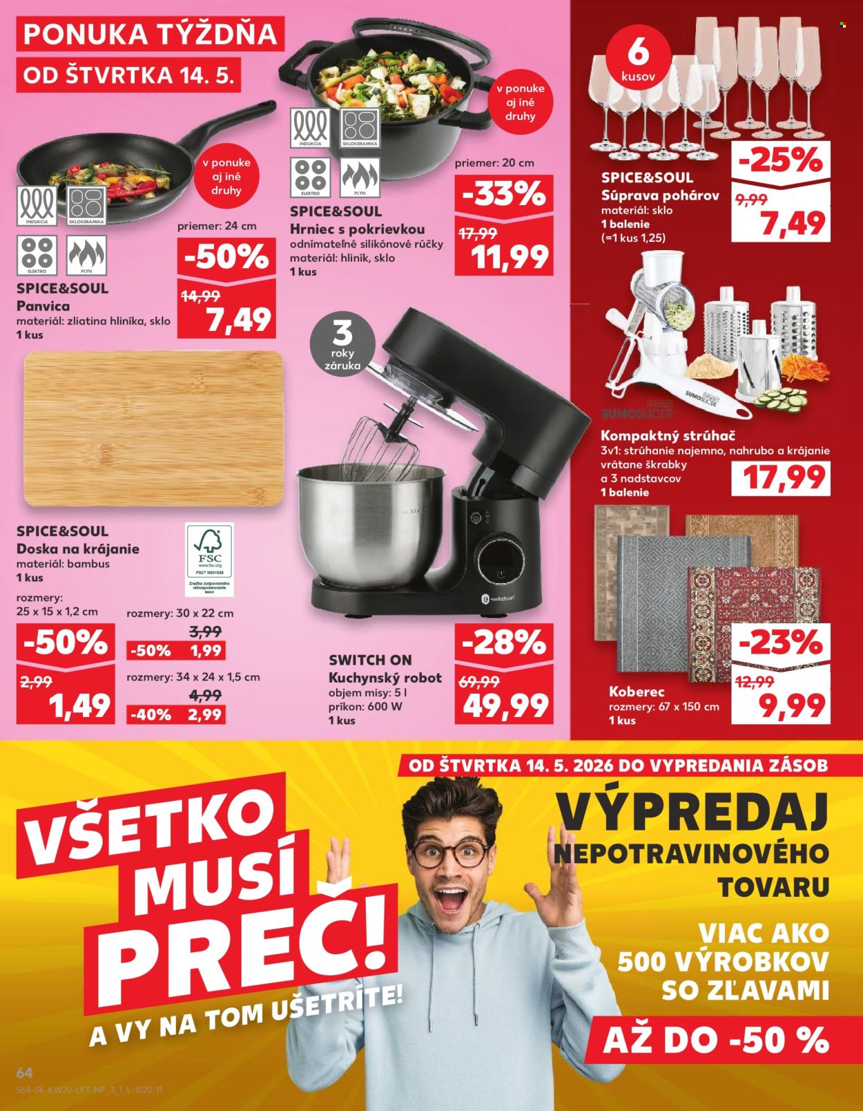 Leták Kaufland - 14.5.2026 - 20.5.2026. Strana 64