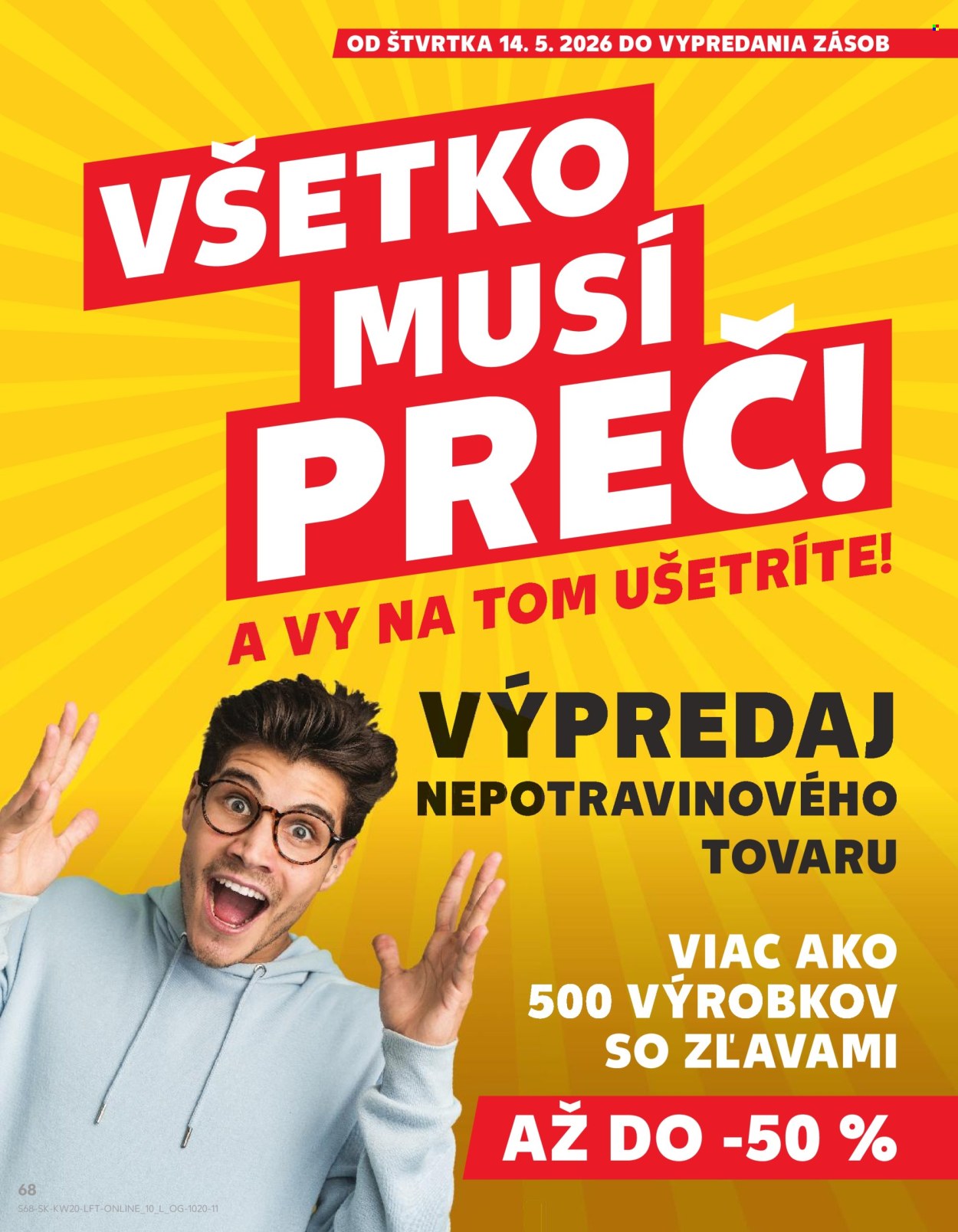 Leták Kaufland - 14.5.2026 - 20.5.2026. Strana 68