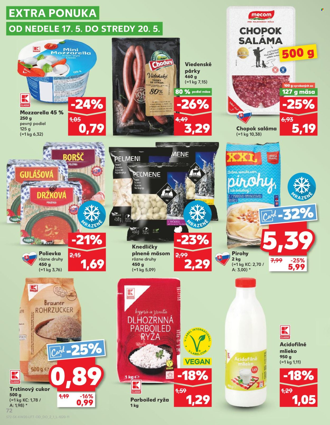 Leták Kaufland - 14.5.2026 - 20.5.2026. Strana 72