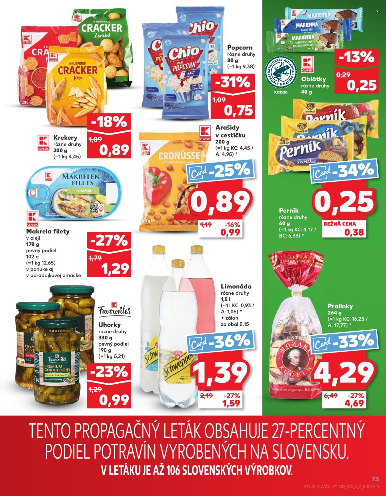 Leták Kaufland - 14.5.2026 - 20.5.2026. Strana 73