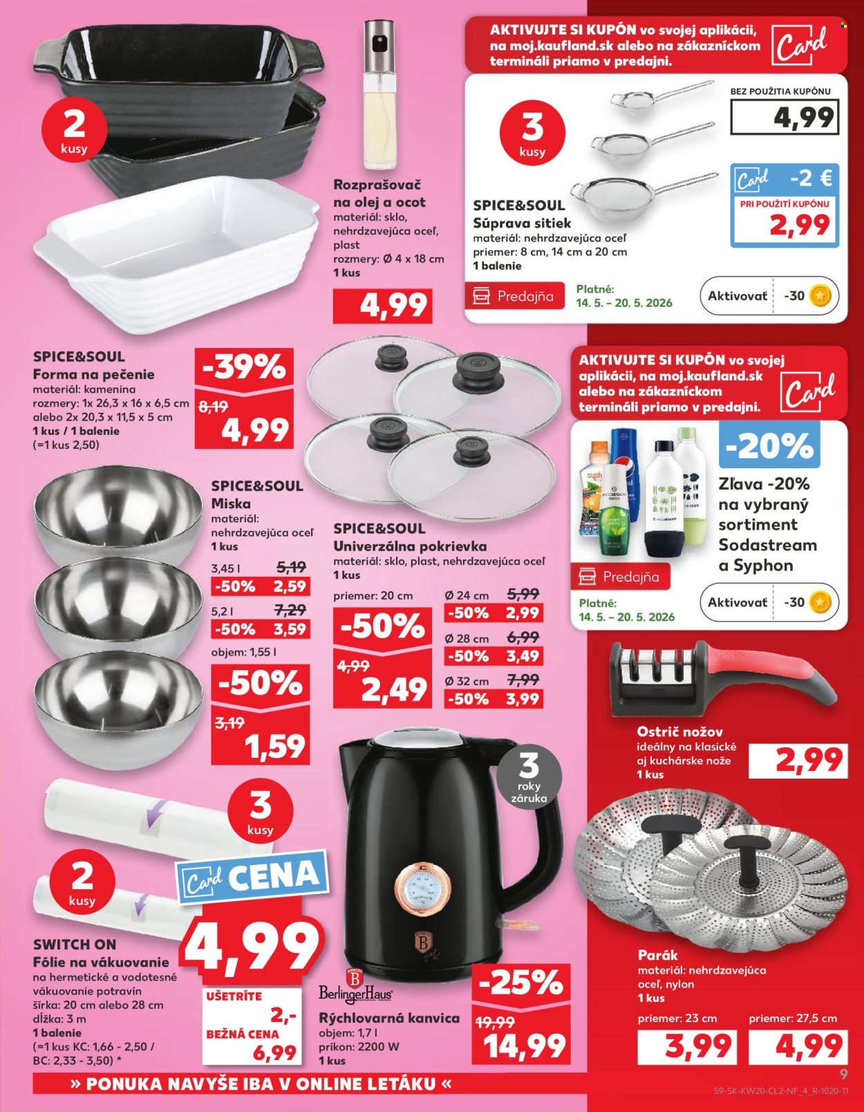 Leták Kaufland - 14.5.2026 - 20.5.2026. Strana 9