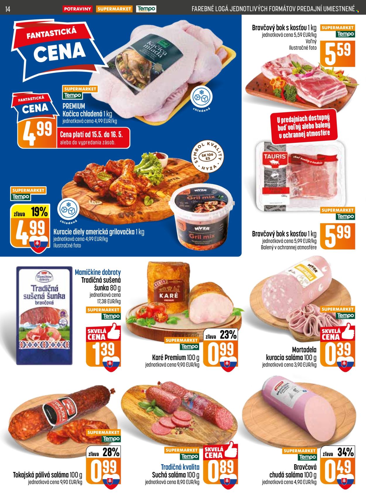 Leták COOP Jednota - 14.5.2026 - 20.5.2026. Strana 14
