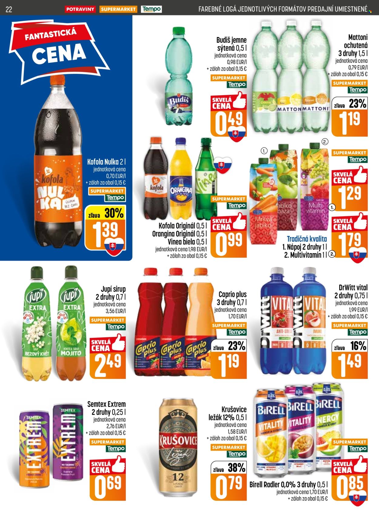 Leták COOP Jednota - 14.5.2026 - 20.5.2026. Strana 22