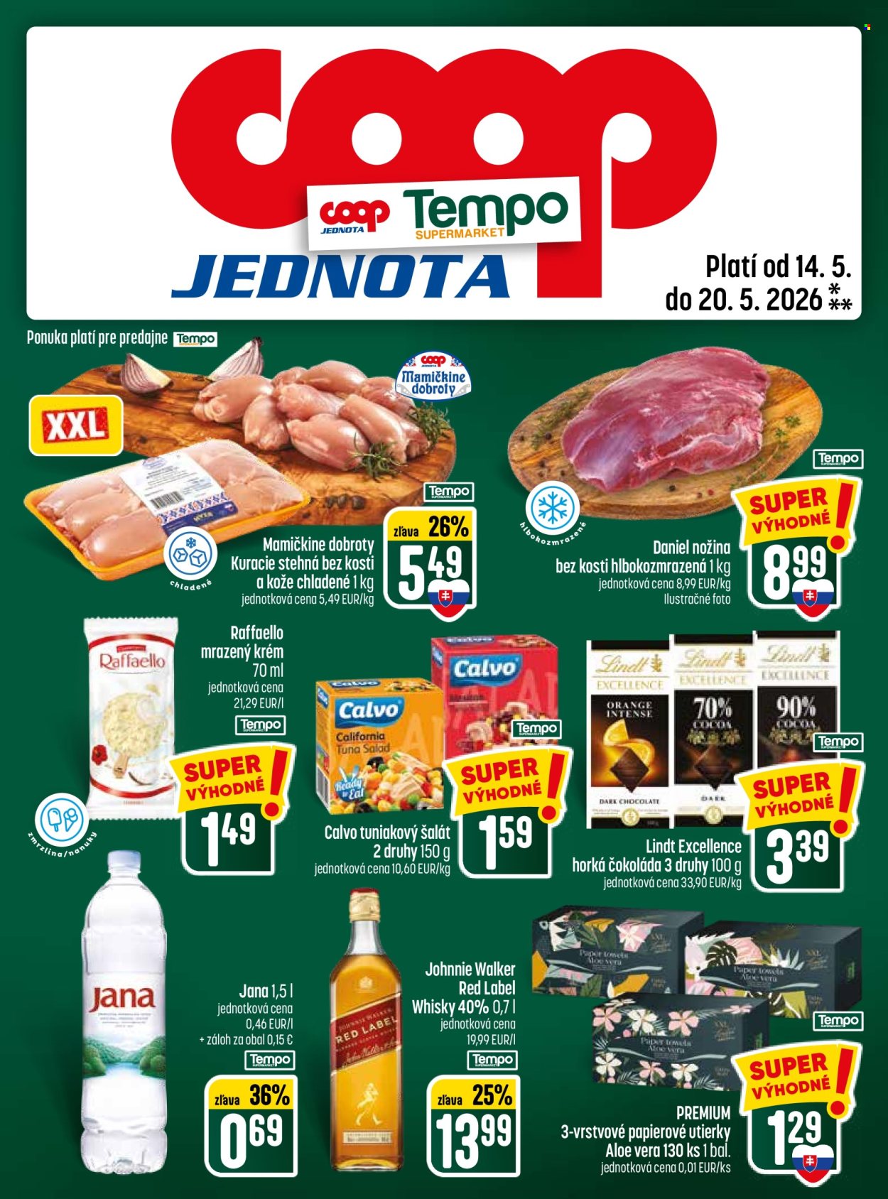 Leták COOP Jednota - 14.5.2026 - 20.5.2026. Strana 25