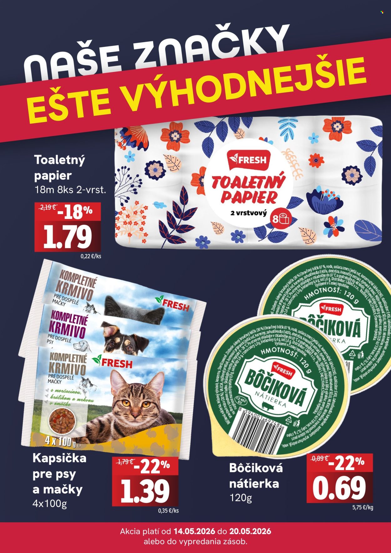 Leták FRESH - 14.5.2026 - 20.5.2026. Strana 4