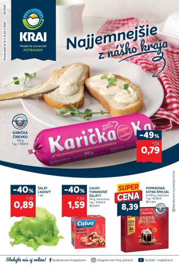 Leták Kraj - 14.5.2026 - 20.5.2026.