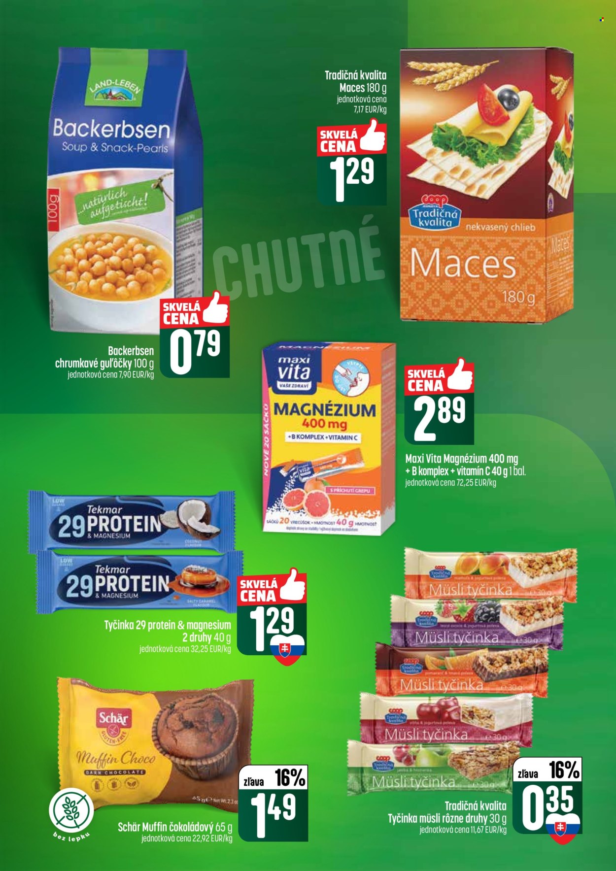 Leták COOP Jednota - 14.5.2026 - 20.5.2026. Strana 38