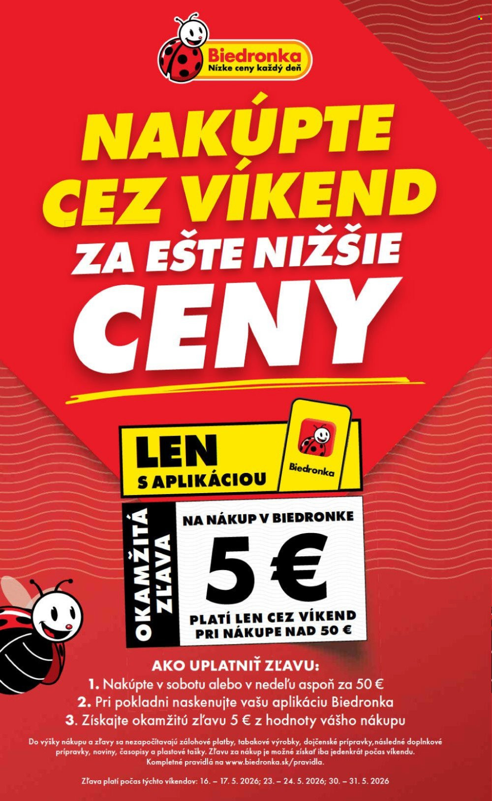 Leták Biedronka - 14.5.2026 - 20.5.2026. Strana 2