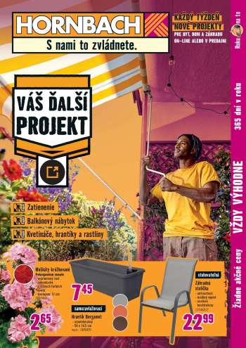 Leták Hornbach - 13.5.2026 - 27.5.2026.