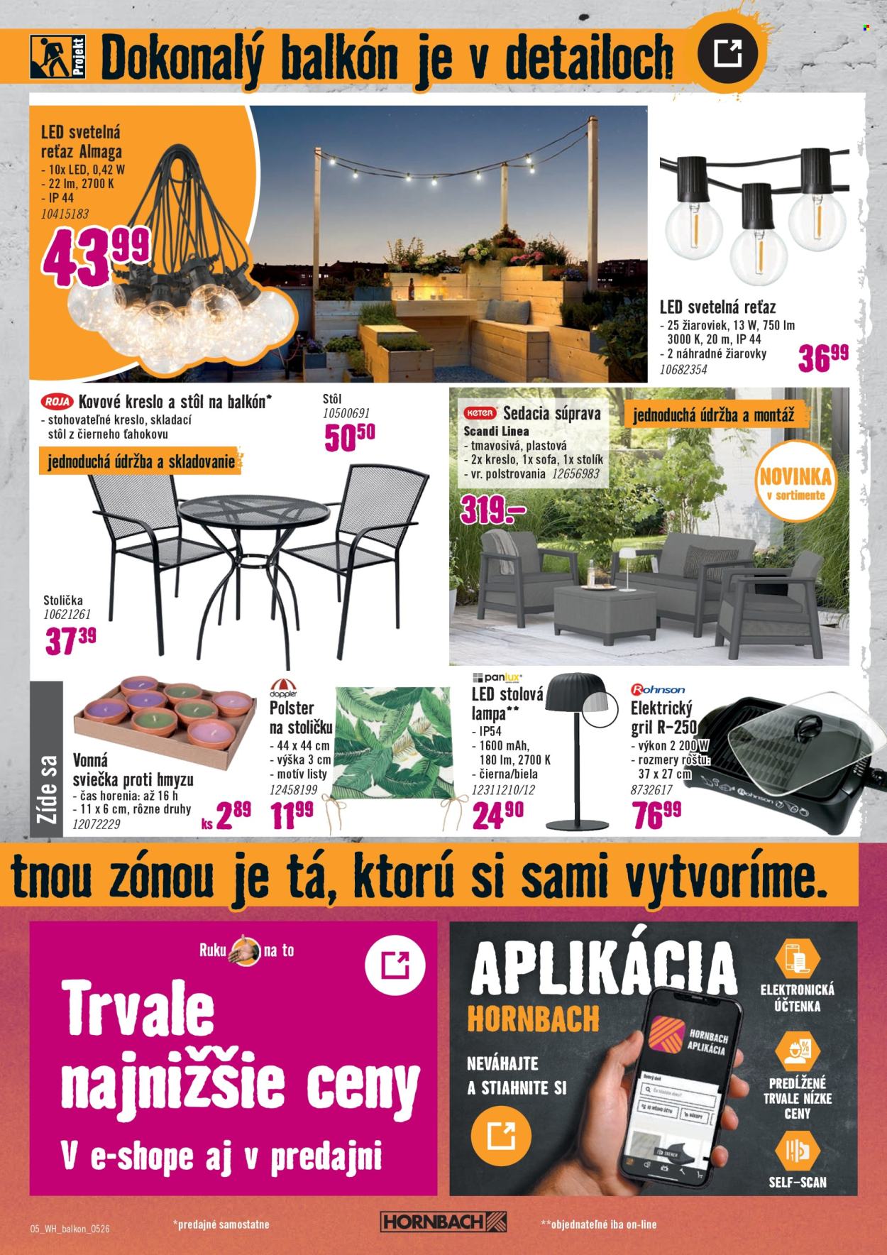 Leták Hornbach - 13.5.2026 - 27.5.2026. Strana 5