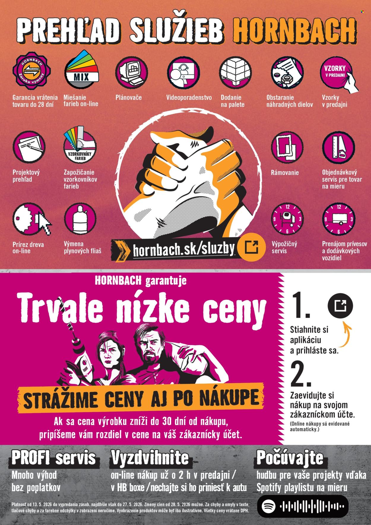 Leták Hornbach - 13.5.2026 - 27.5.2026. Strana 8