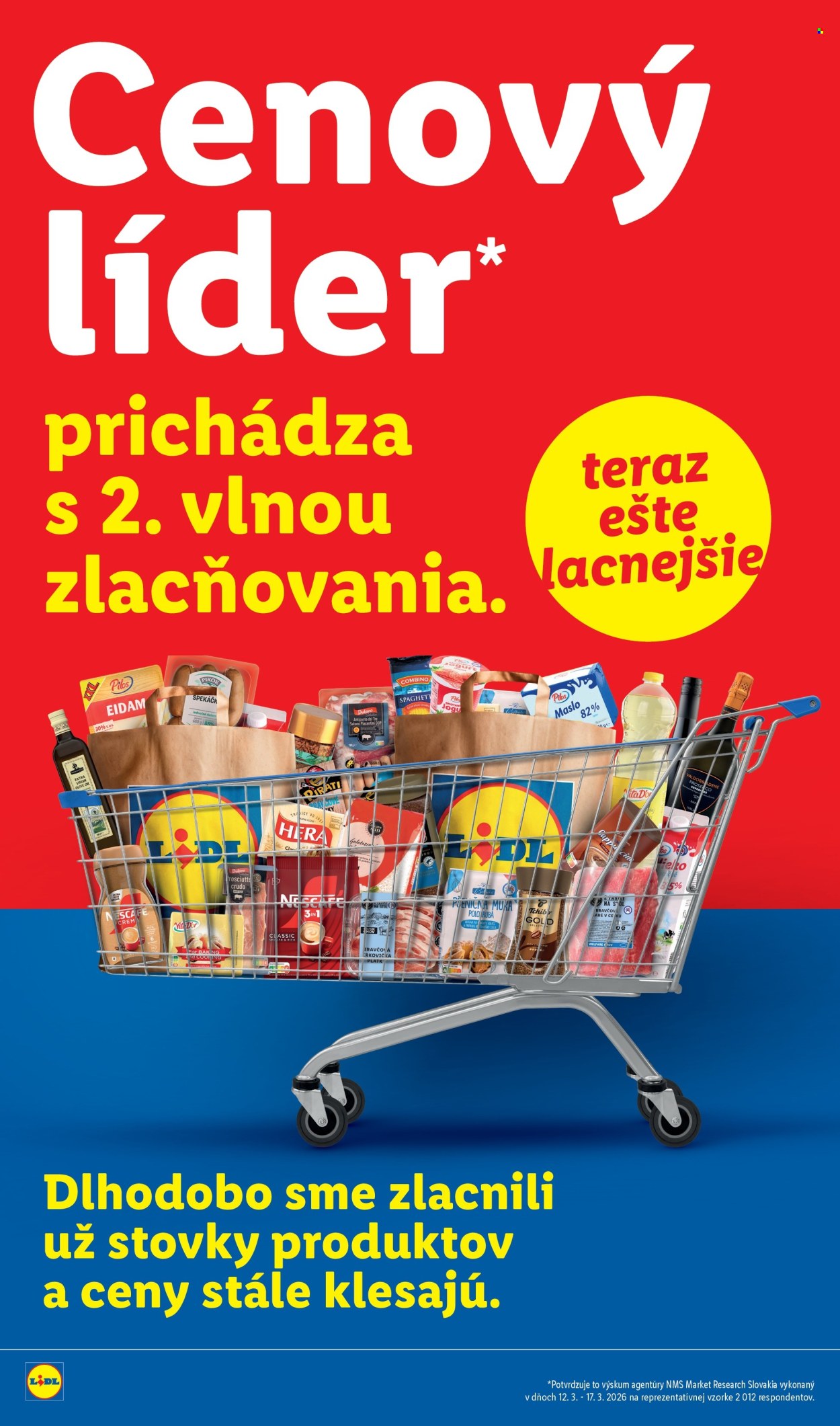 Leták Lidl. Strana 1
