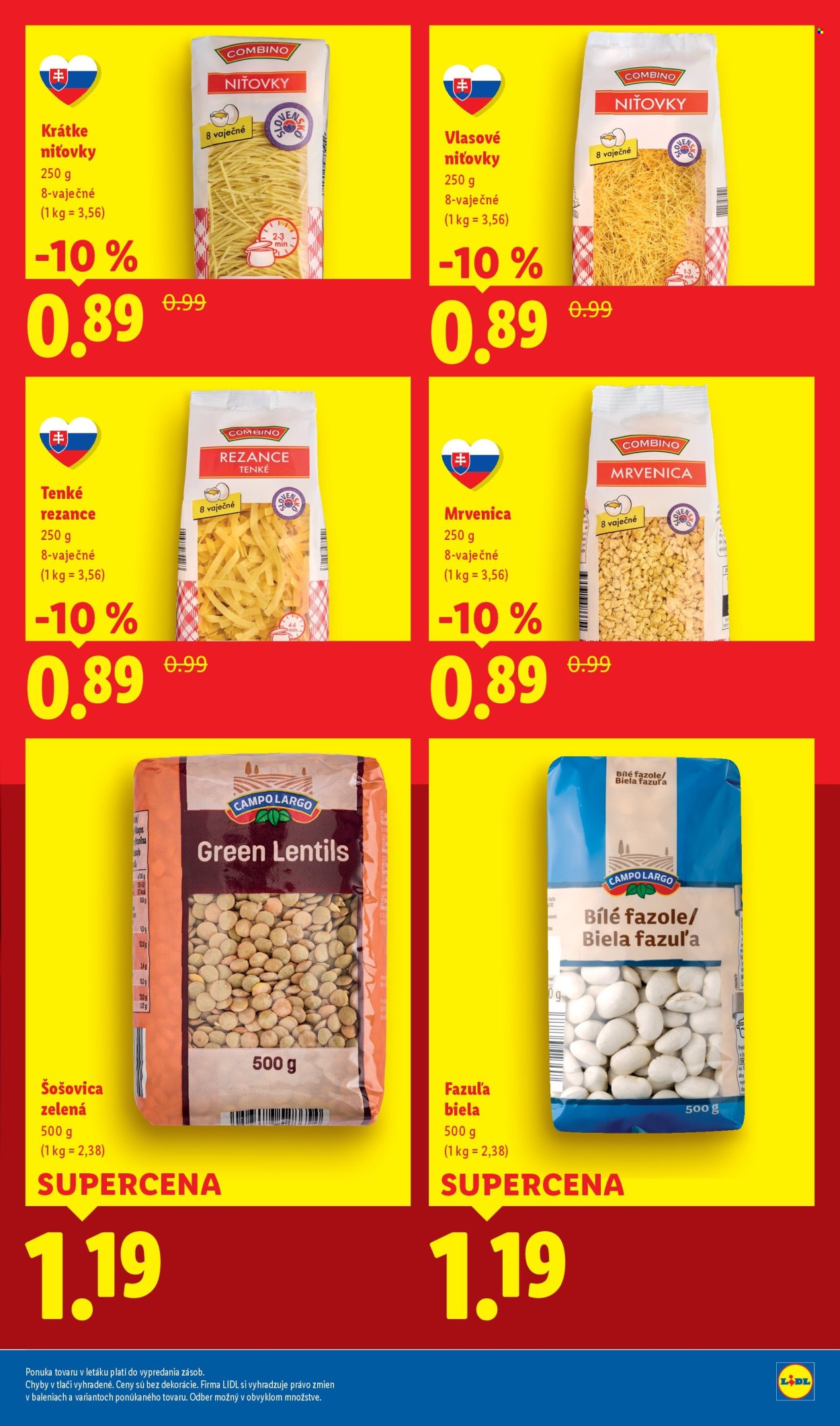 Leták Lidl. Strana 15