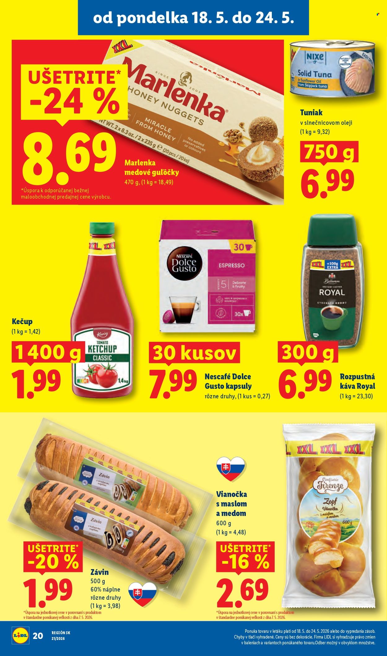 Leták Lidl - 18.5.2026 - 24.5.2026. Strana 26