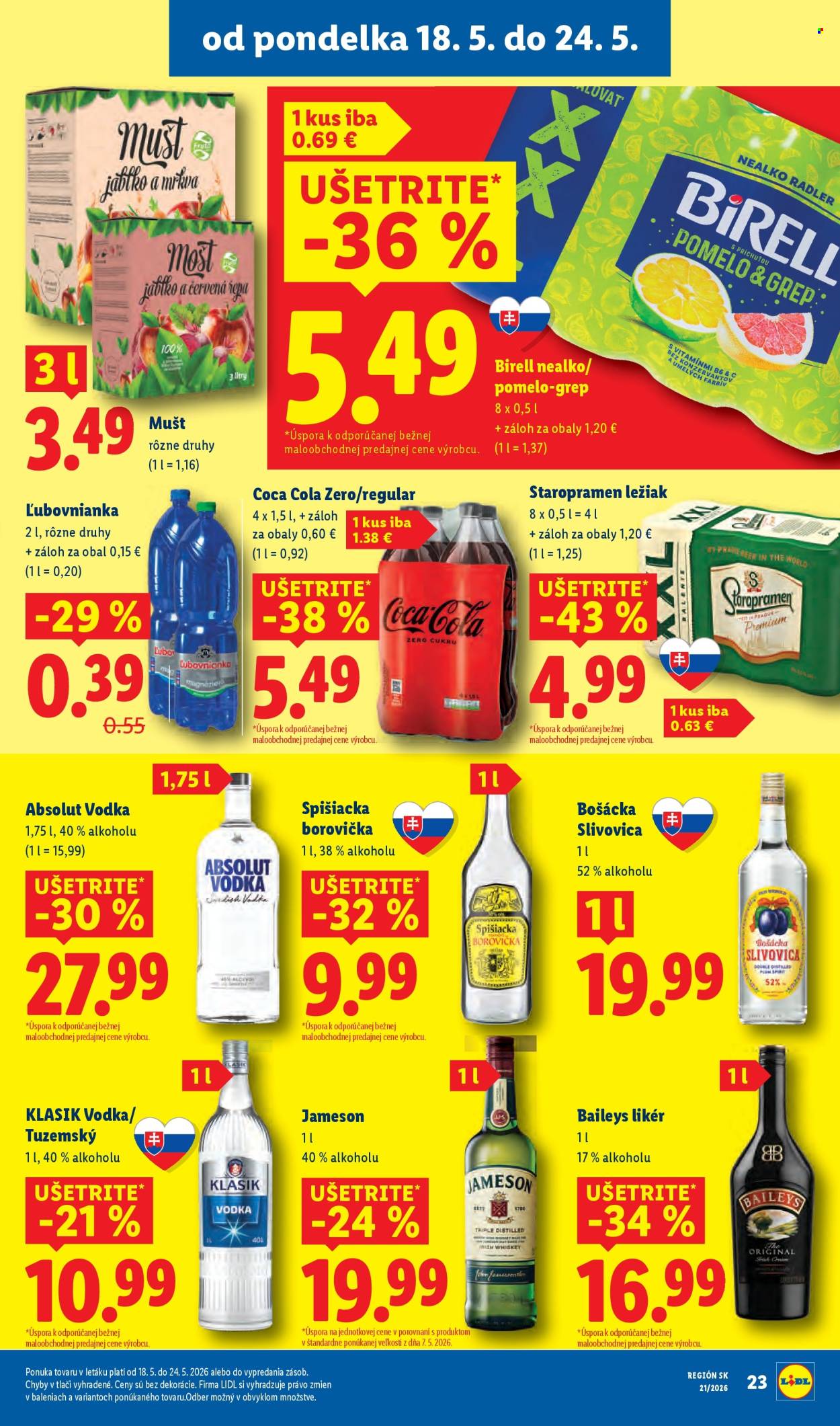 Leták Lidl - 18.5.2026 - 24.5.2026. Strana 29