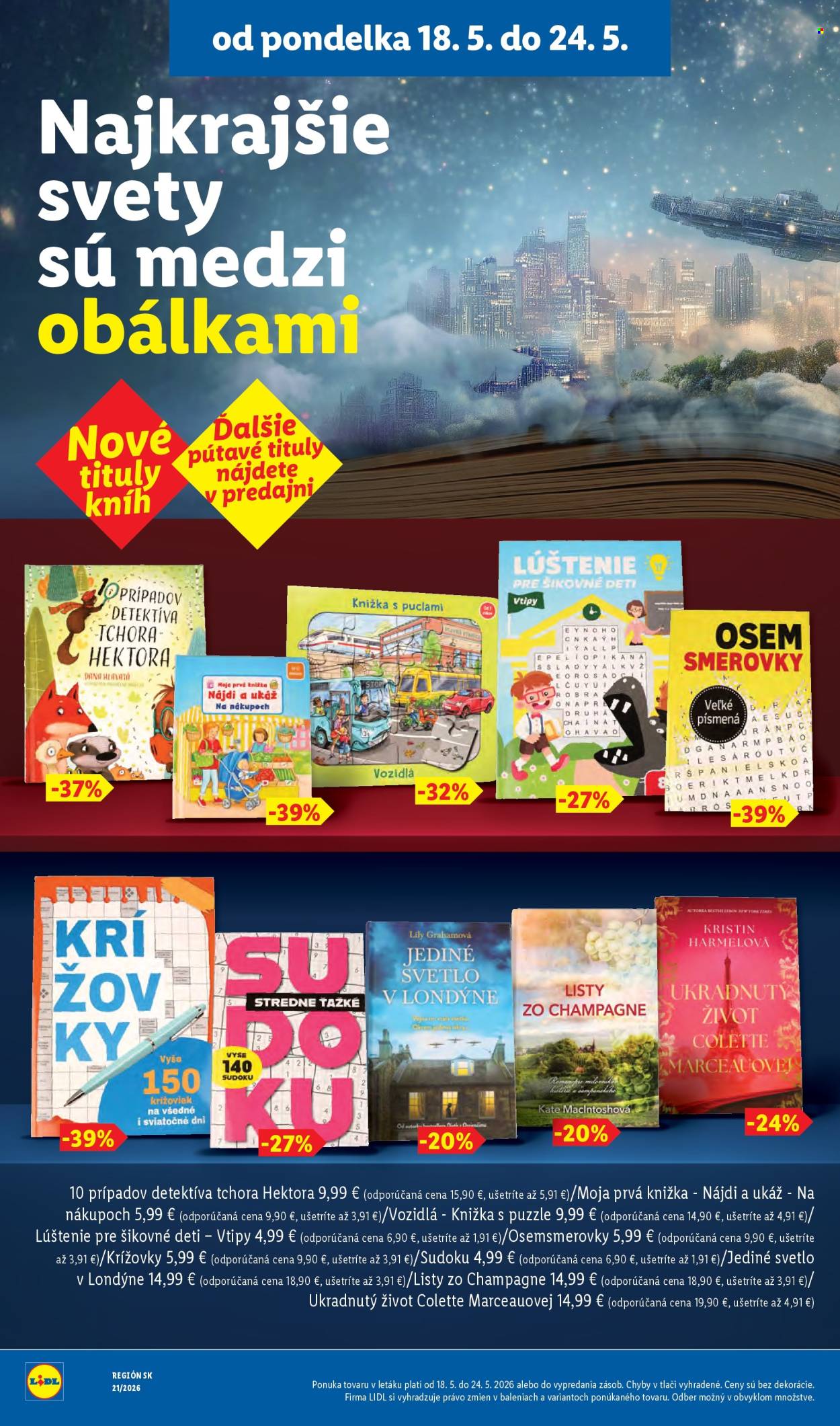 Leták Lidl - 18.5.2026 - 24.5.2026. Strana 34