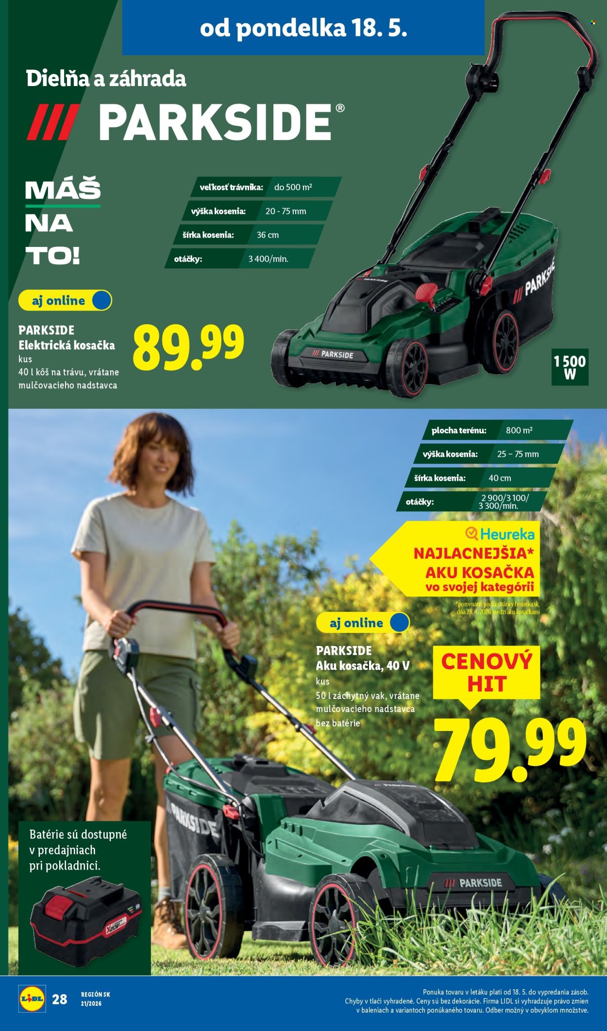 Leták Lidl - 18.5.2026 - 24.5.2026. Strana 36