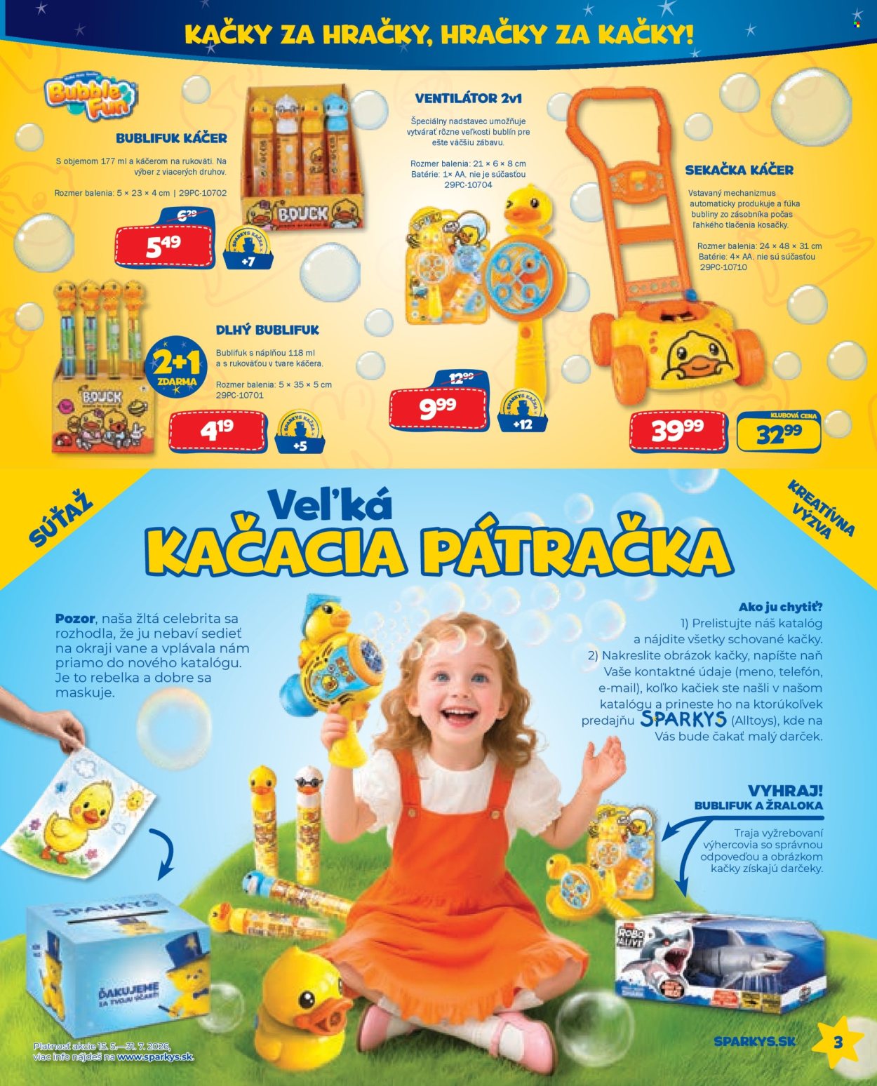 Leták Alltoys. Strana 3
