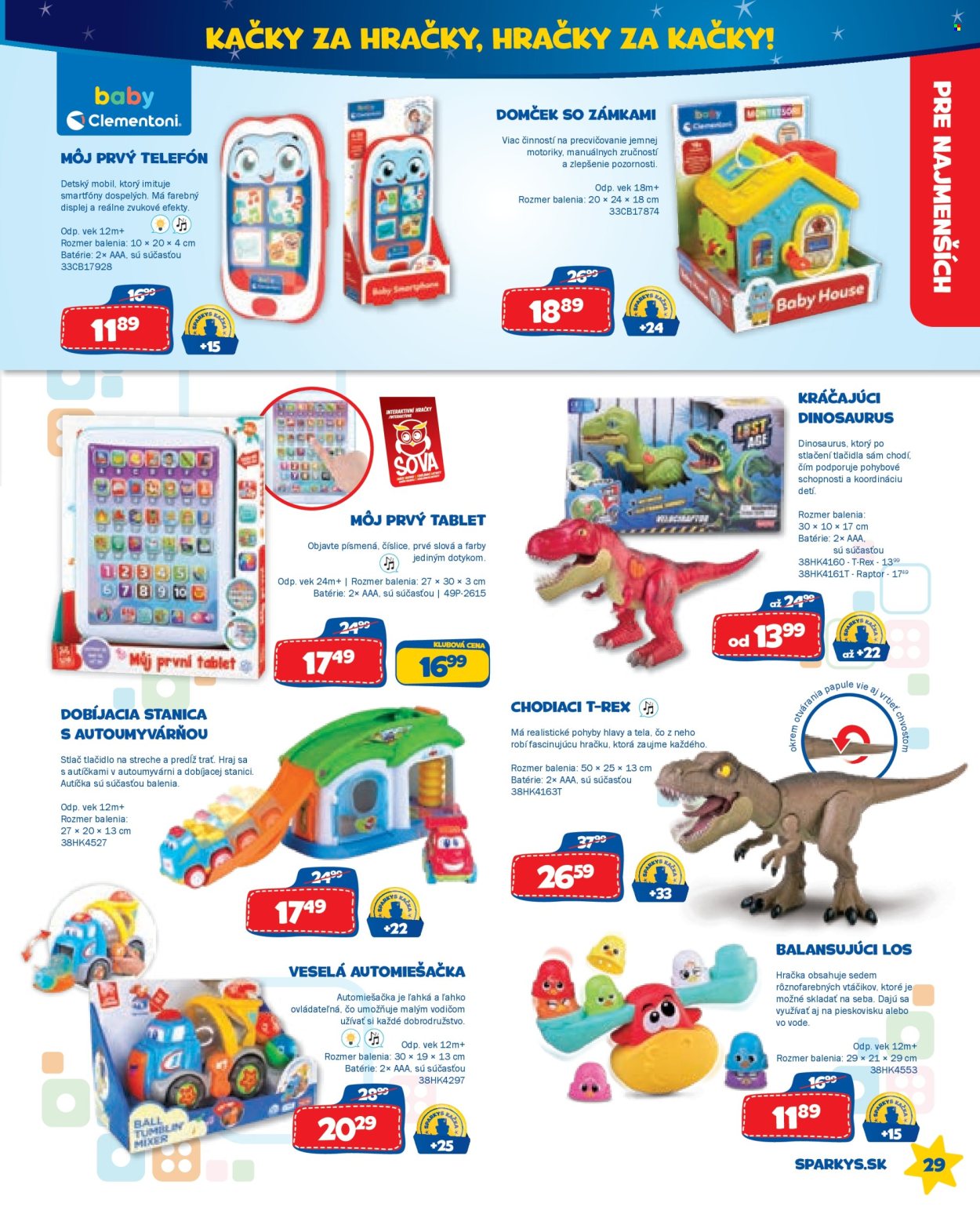 Leták Alltoys. Strana 29