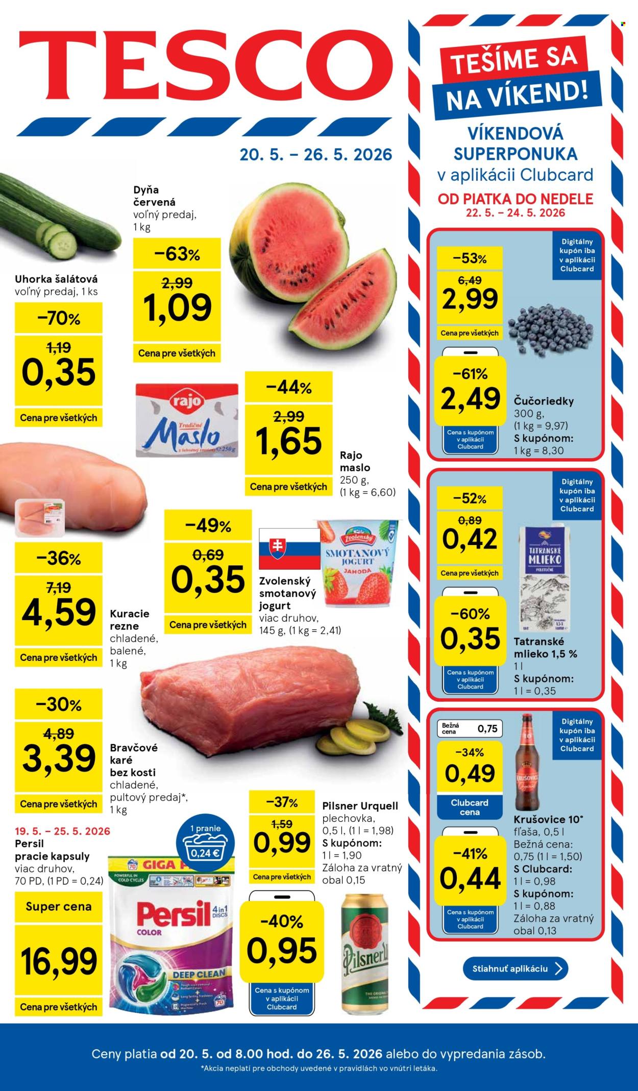 Leták TESCO - 20.5.2026 - 26.5.2026. Strana 1