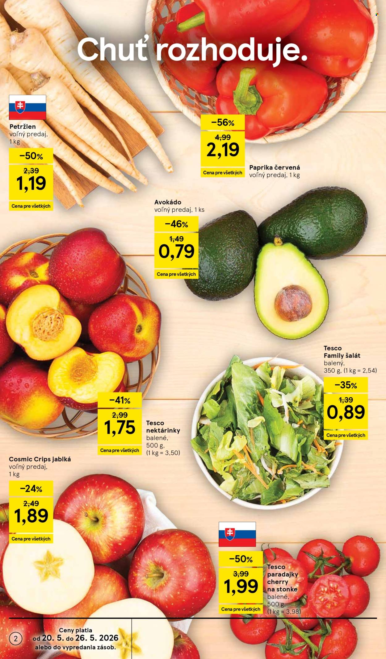 Leták TESCO - 20.5.2026 - 26.5.2026. Strana 2
