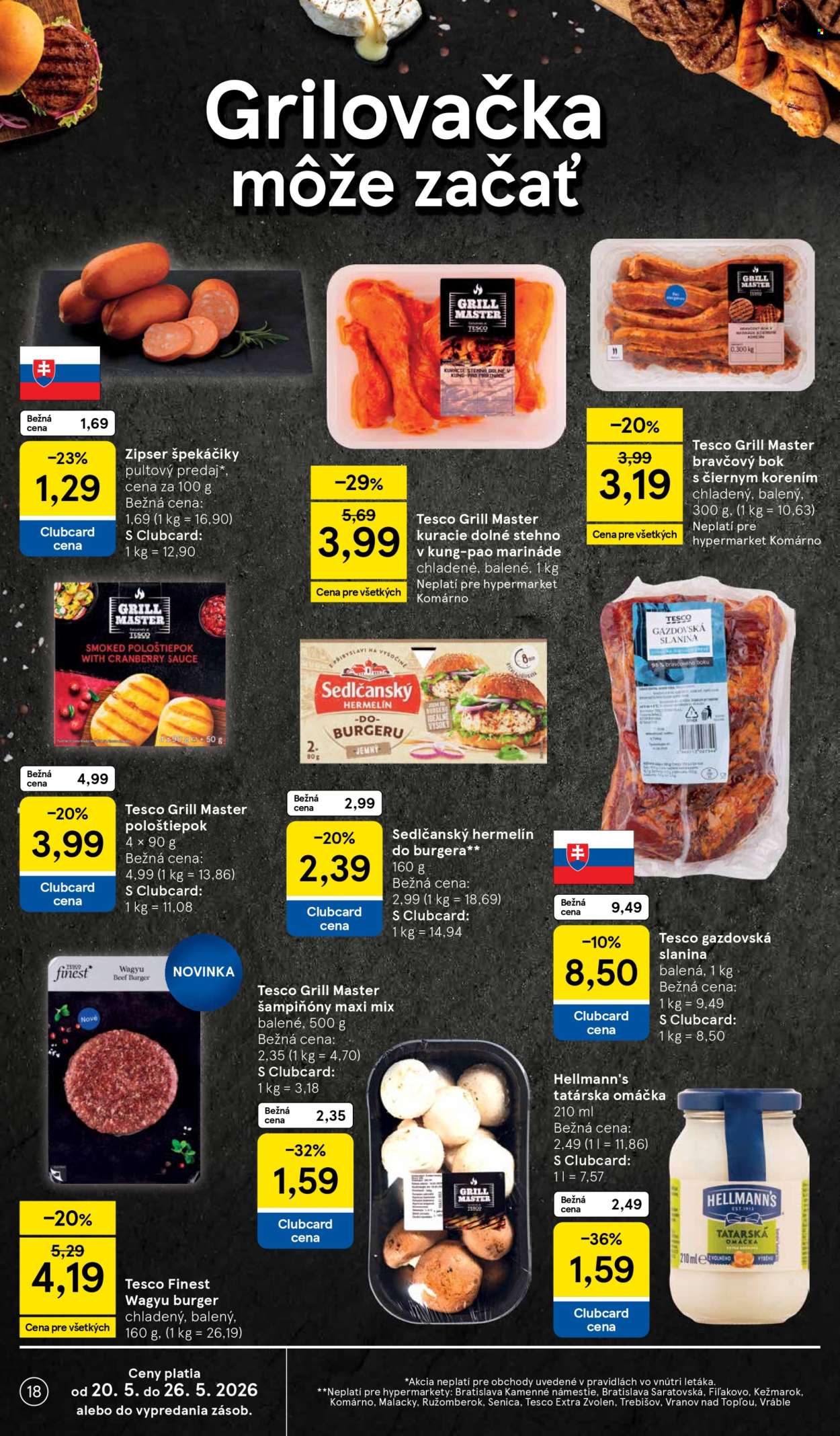 Leták TESCO - 20.5.2026 - 26.5.2026. Strana 18