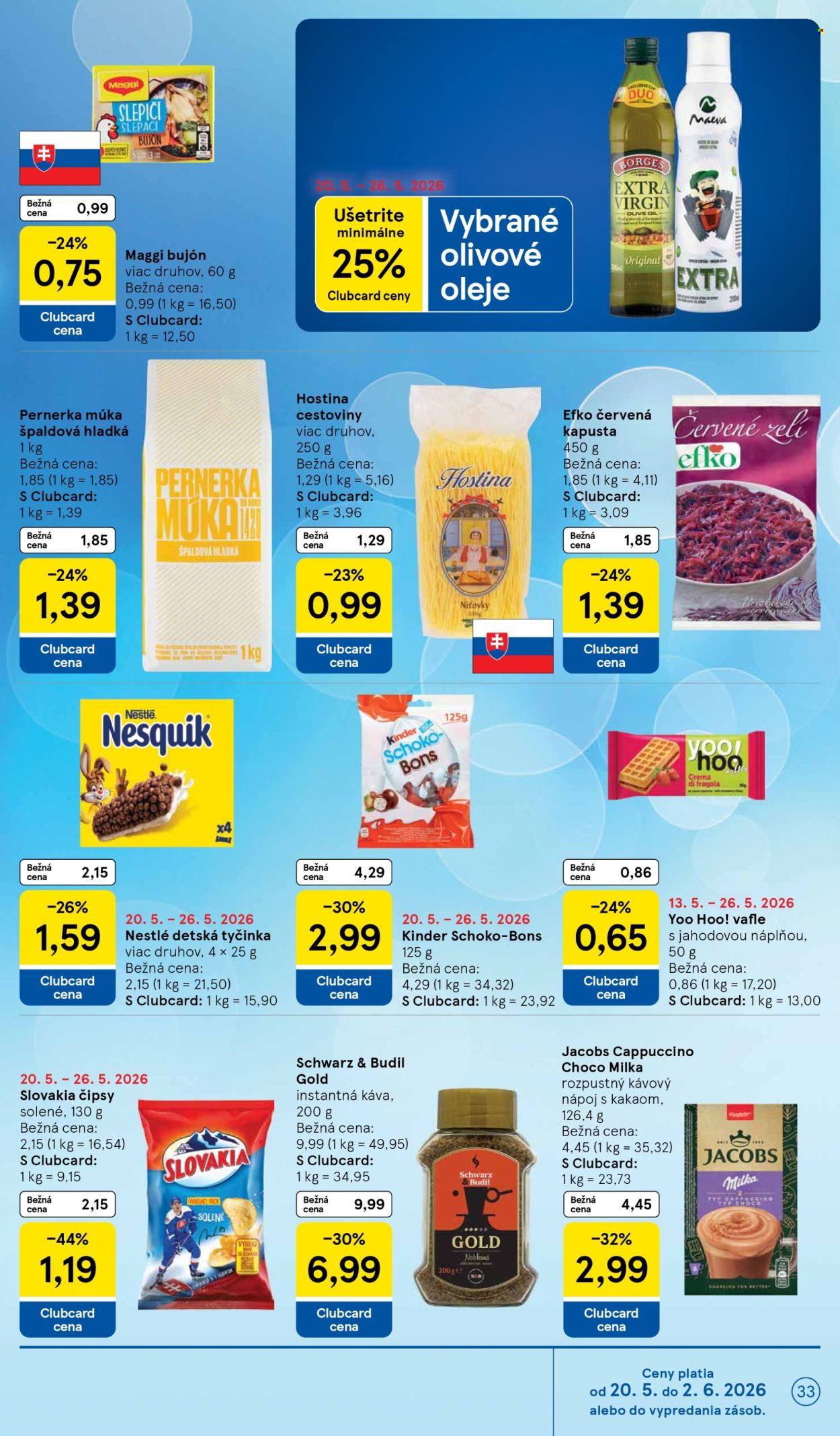 Leták TESCO - 20.5.2026 - 26.5.2026. Strana 33