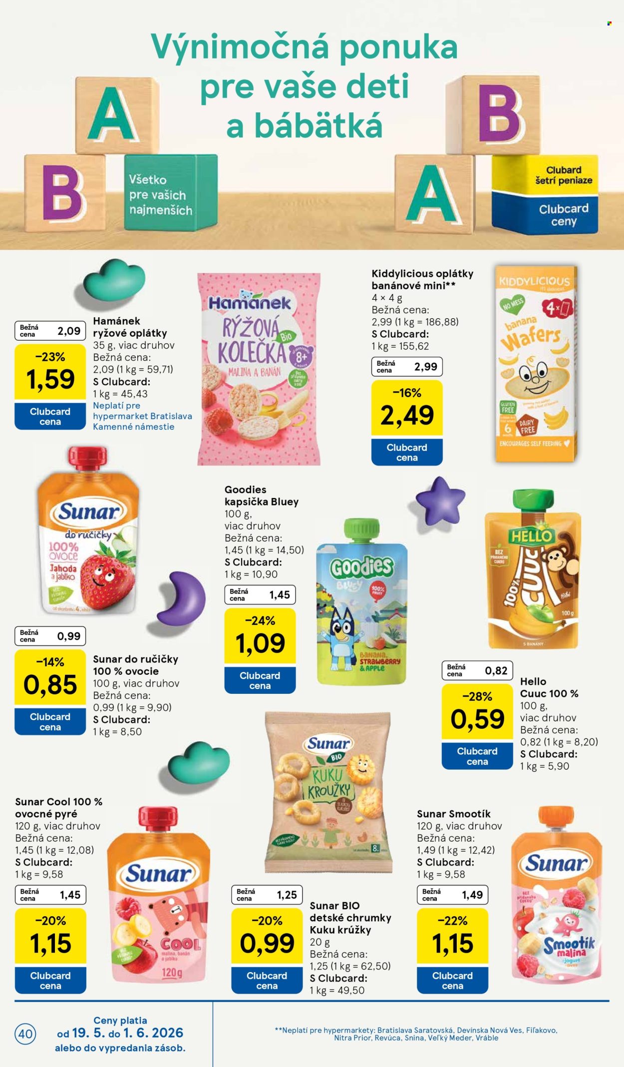 Leták TESCO - 20.5.2026 - 26.5.2026. Strana 40