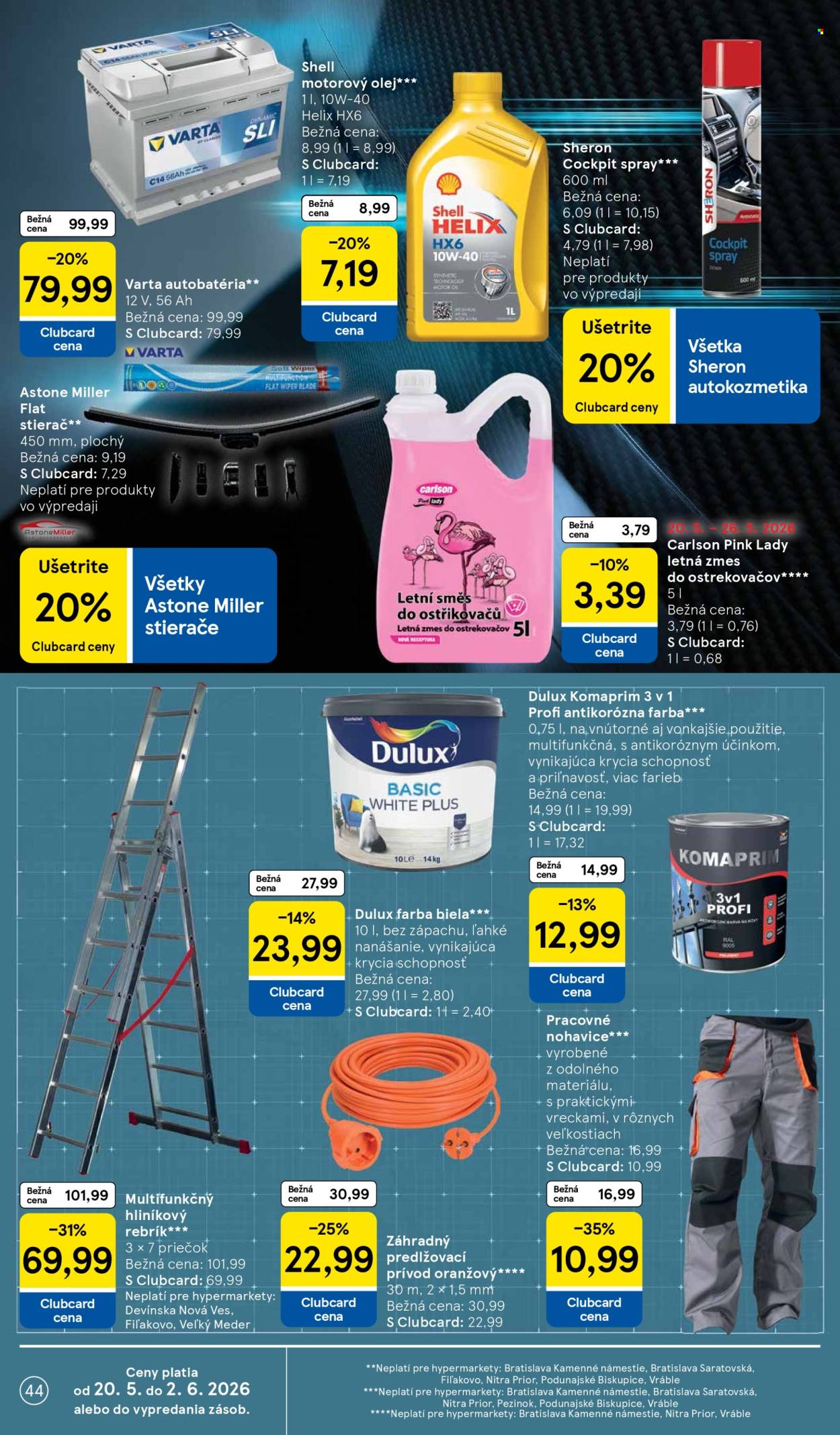Leták TESCO - 20.5.2026 - 26.5.2026. Strana 44