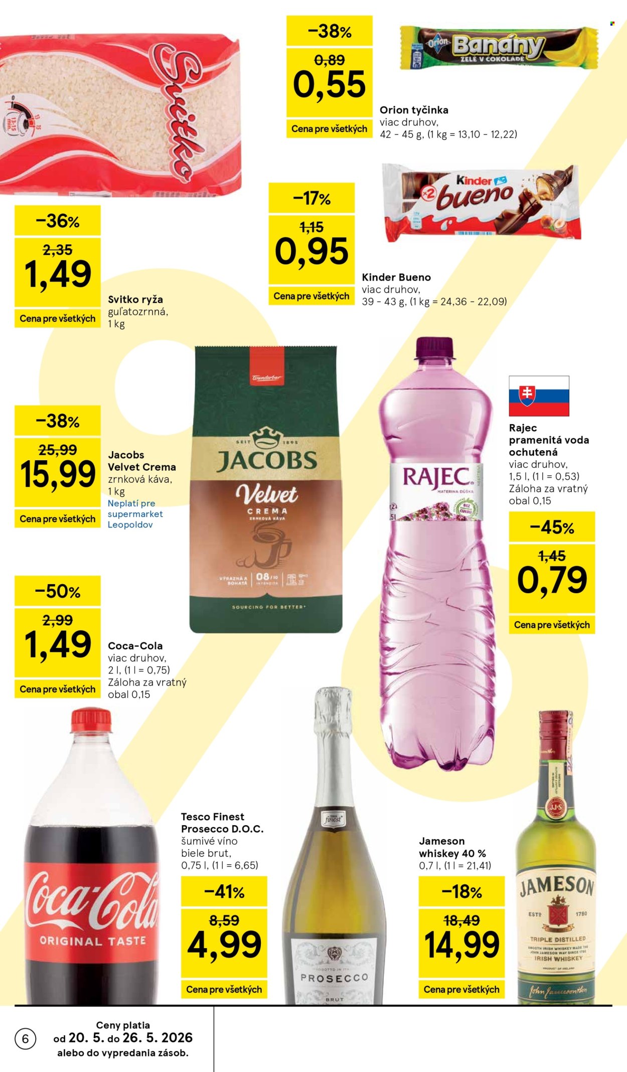 Leták TESCO supermarket - 20.5.2026 - 26.5.2026. Strana 6