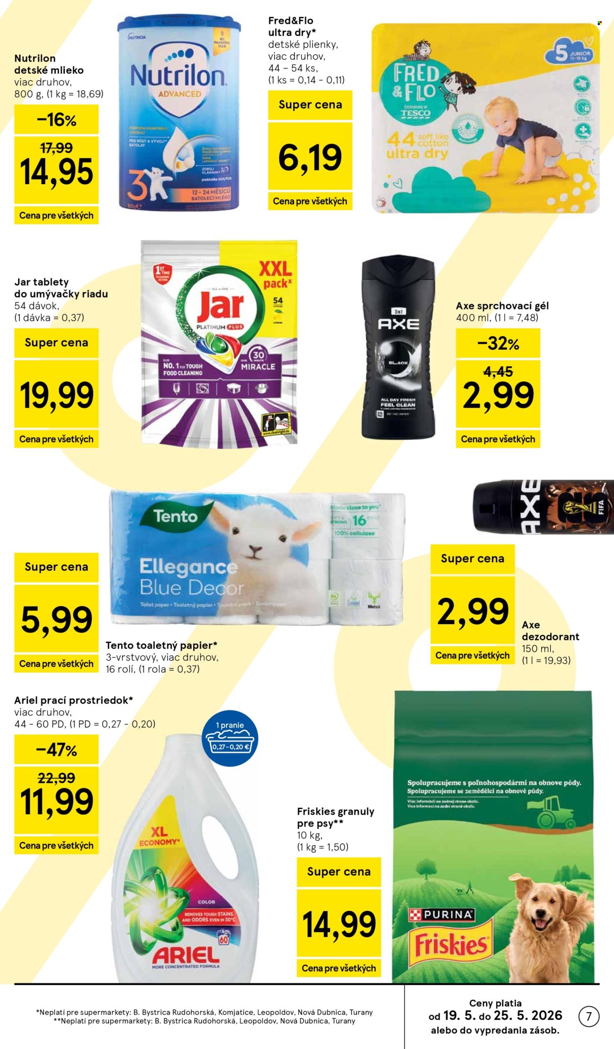 Leták TESCO supermarket - 20.5.2026 - 26.5.2026. Strana 7