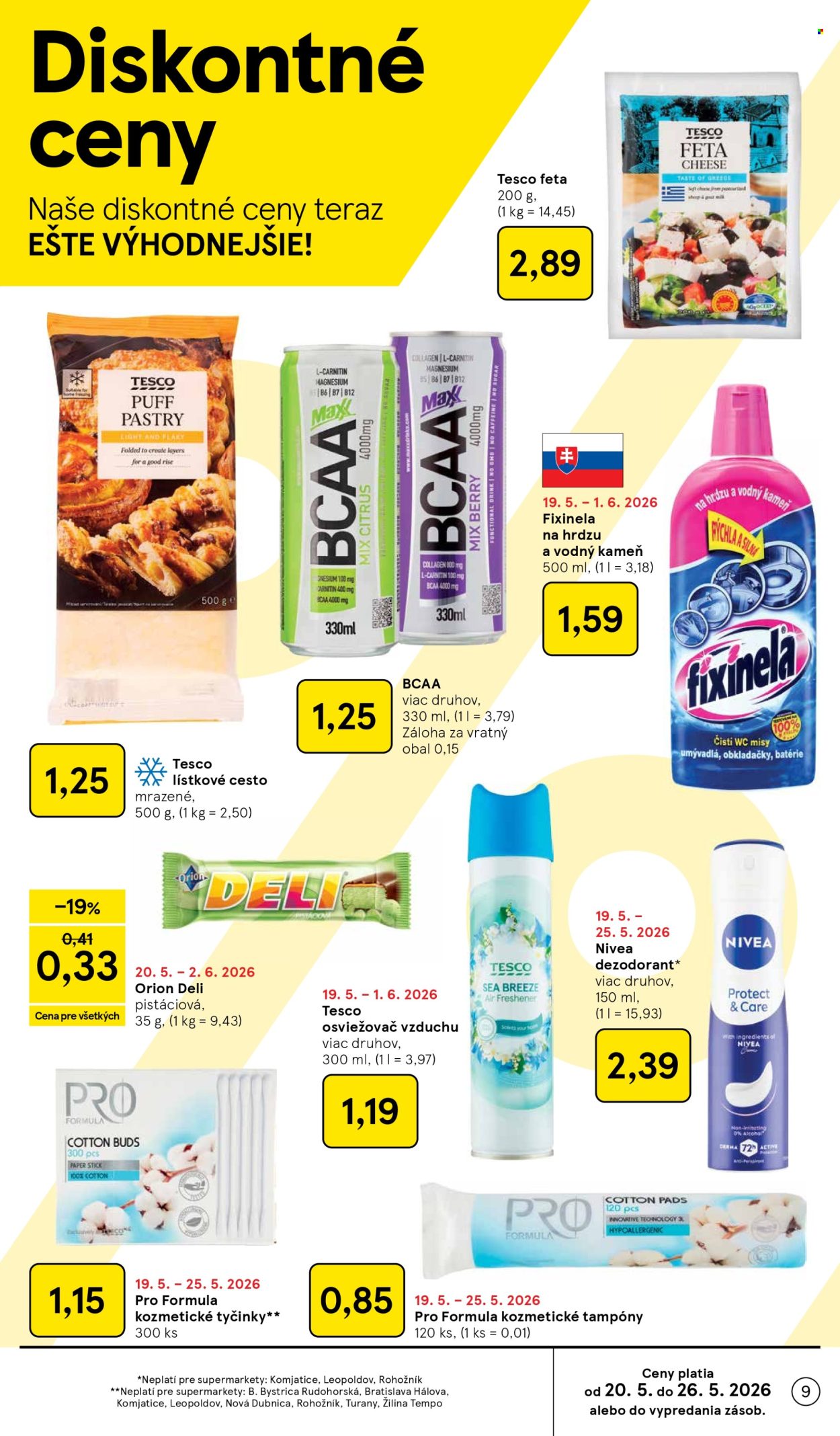 Leták TESCO supermarket - 20.5.2026 - 26.5.2026. Strana 9