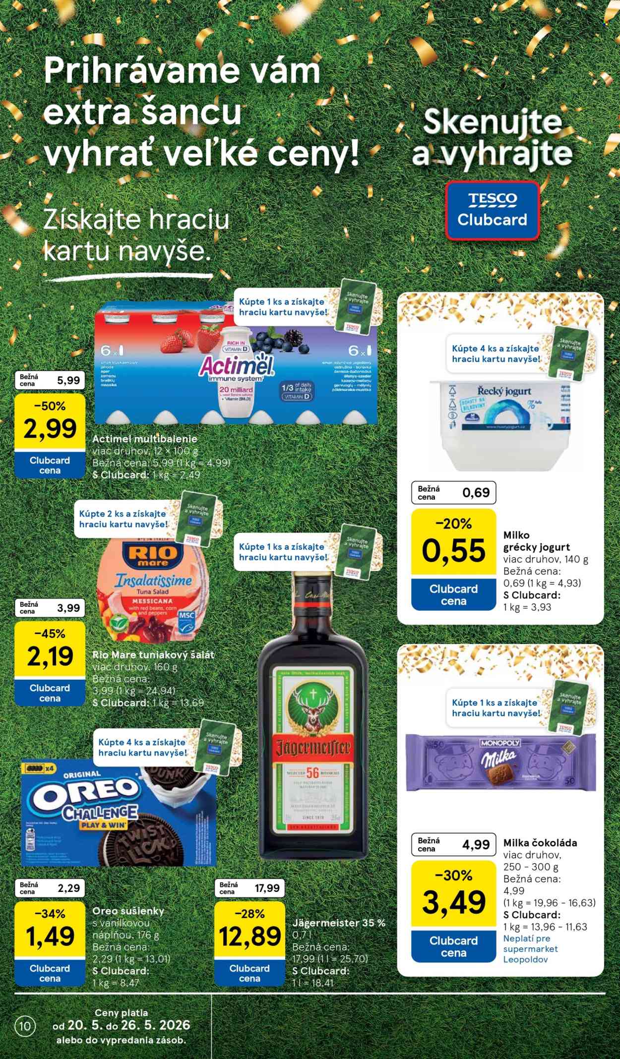 Leták TESCO supermarket - 20.5.2026 - 26.5.2026. Strana 10